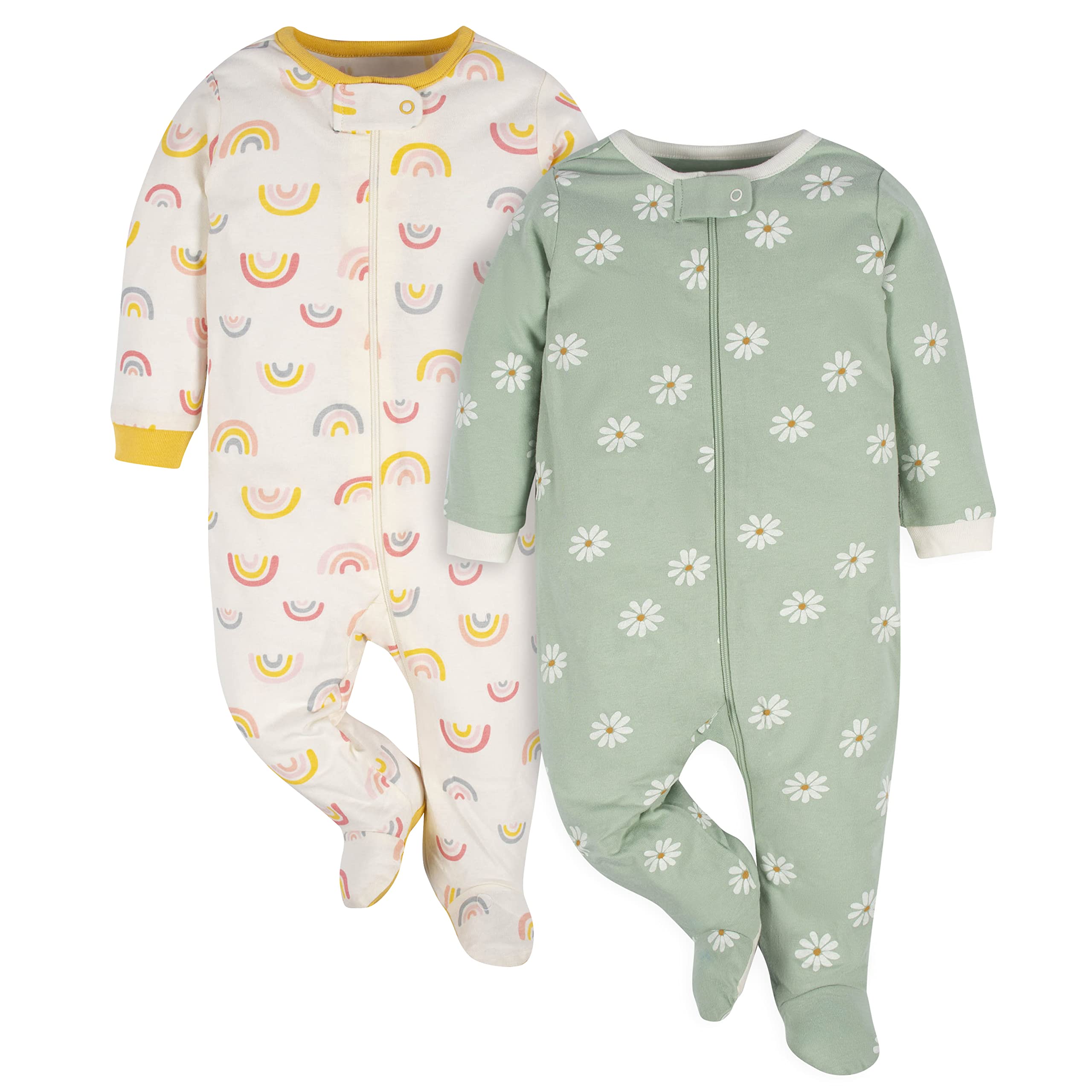 Gerber Baby Girls 2-Pack Sleep ‘N Play