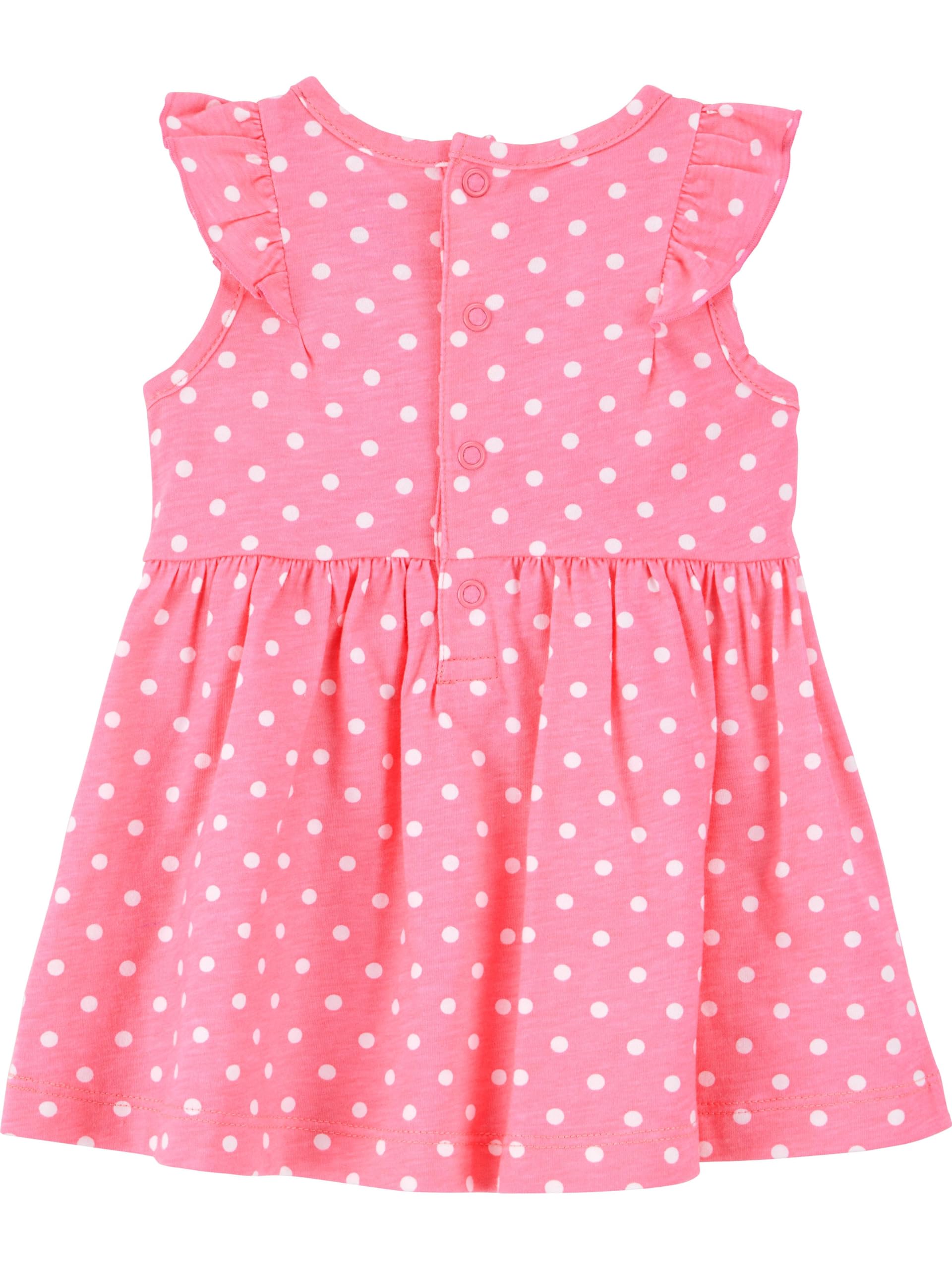 Simple Joys by Carter's Baby Girls 3-pack Romper, Sunsuit and Dress WEBE CLOTHING