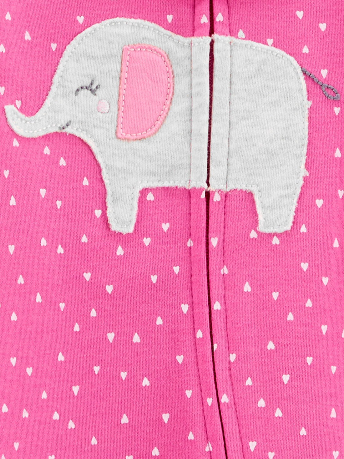Simple Joys by Carter's Baby Girls' Cotton Footed Sleep and Play, Pack of 2