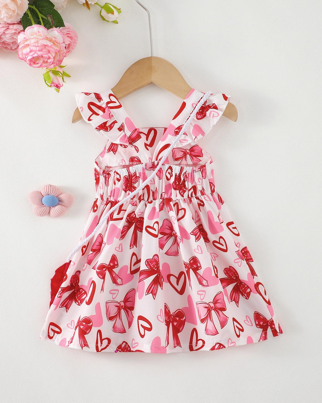 Mioglrie Baby Girl Clothes Newborn Dress Summer Toddler Girls' Clothing Casual Sundress with Cute Bag Infant Outfits WEBE CLOTHING