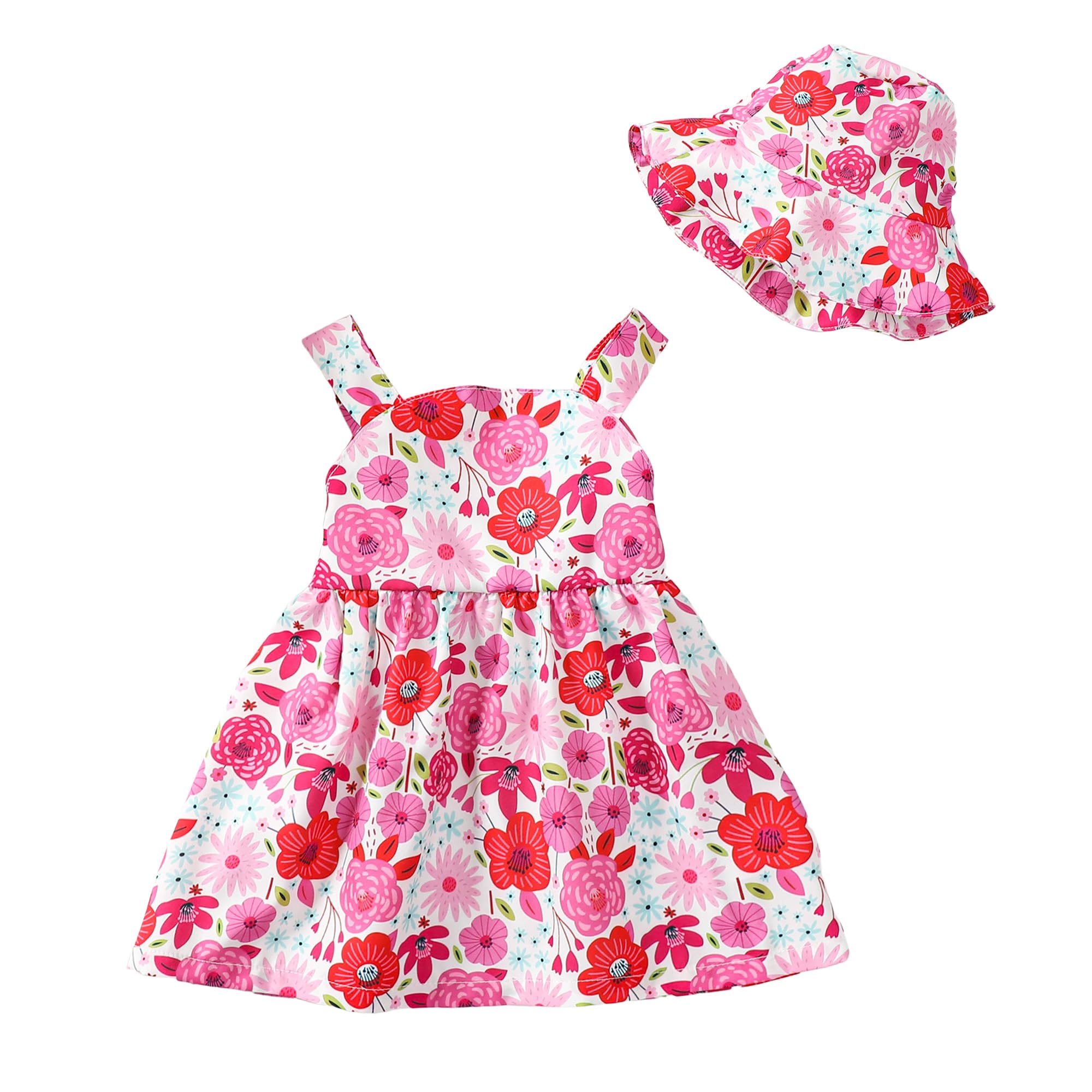 Newborn Infant Baby Girl Dress Toddler Girl Clothes Halter Backless Sleeveless Flower Sundress Summer Dresses for Girl WEBE CLOTHING