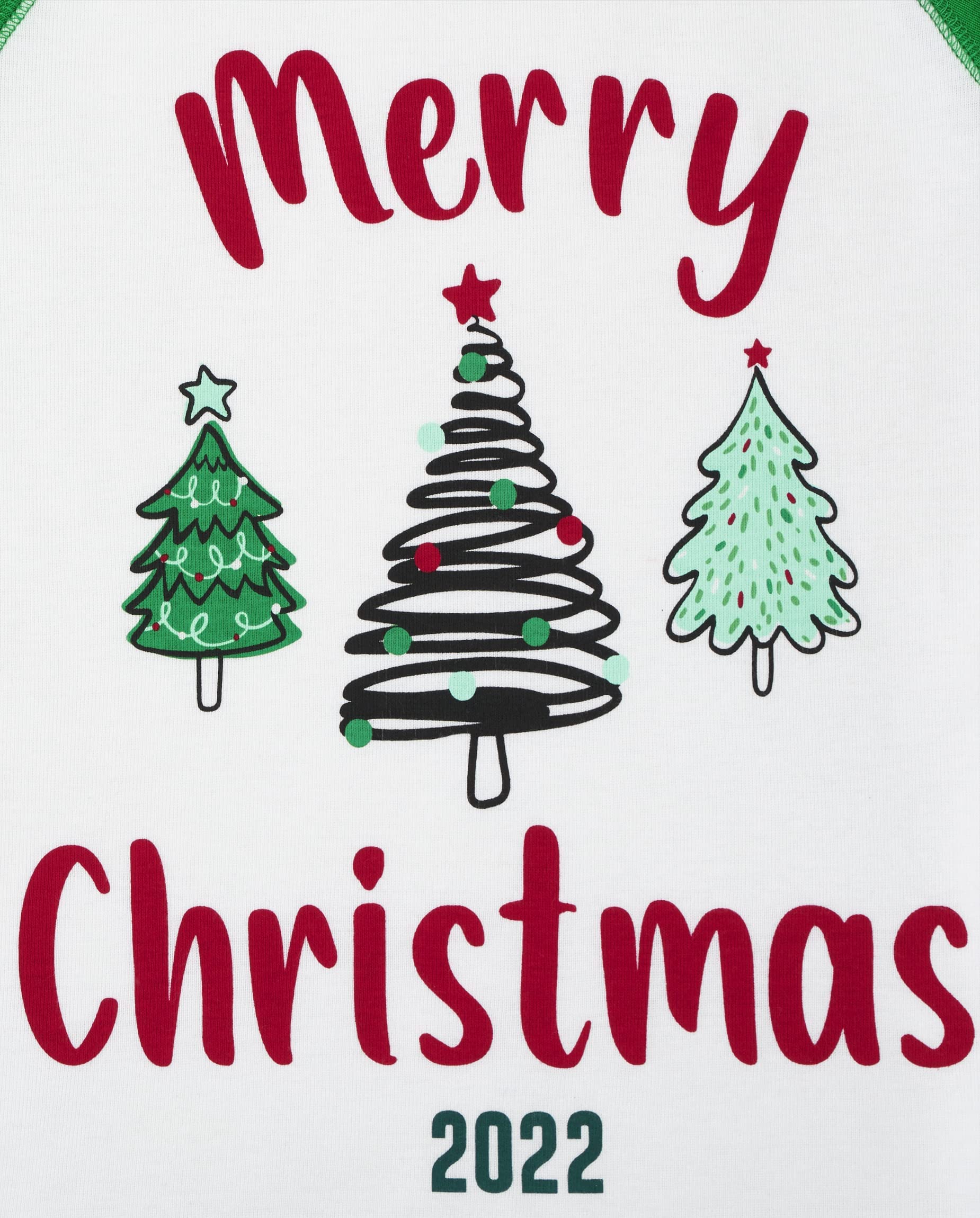The Children's Place Kids' Family Matching, Festive Christmas Pajama Sets, Cotton WEBE CLOTHING
