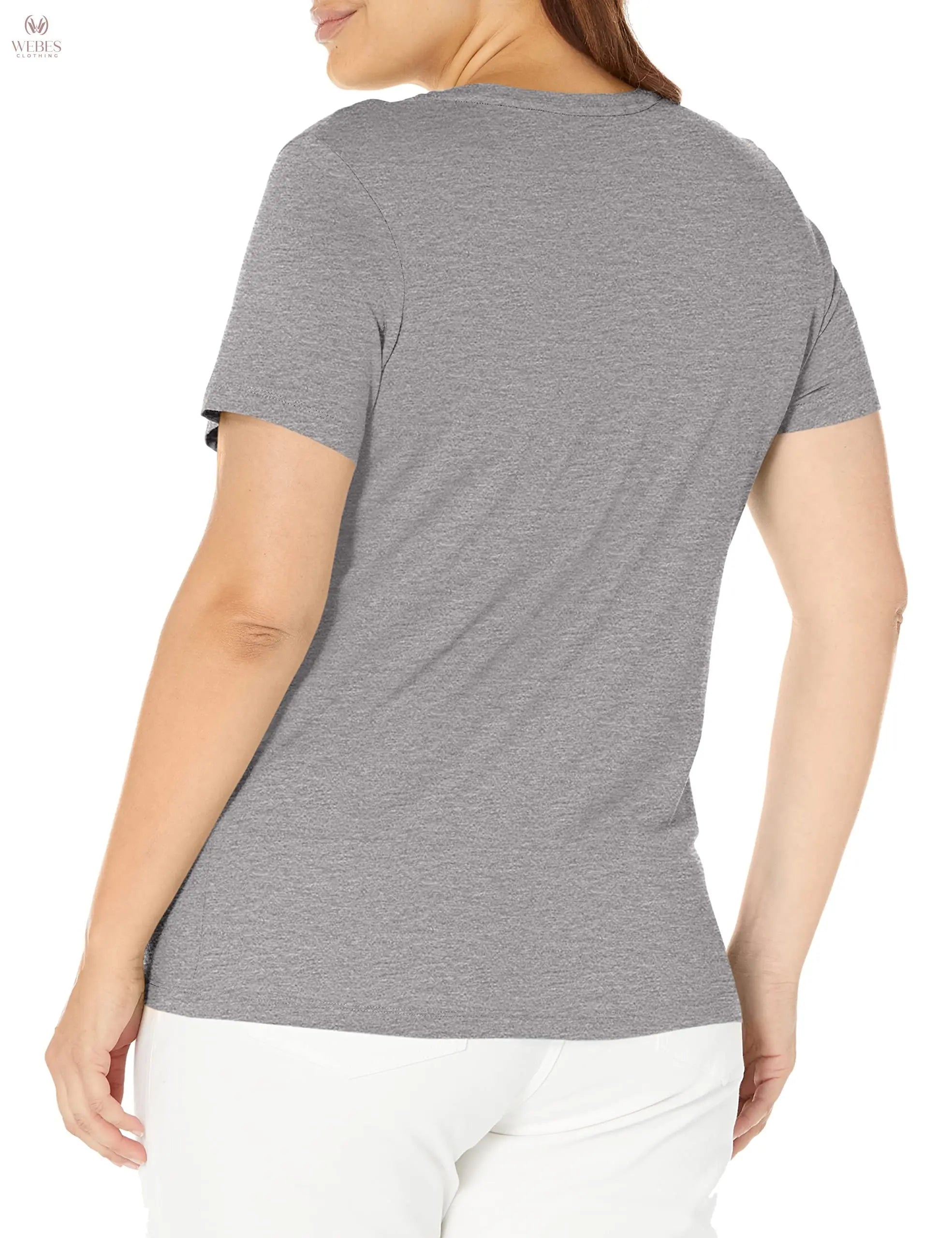 HUE Womens Sleepwell Basic Short Sleeve V-Neck T-Shirt for Lounging Or Sleeping, Made with Temperature Regulating Technology