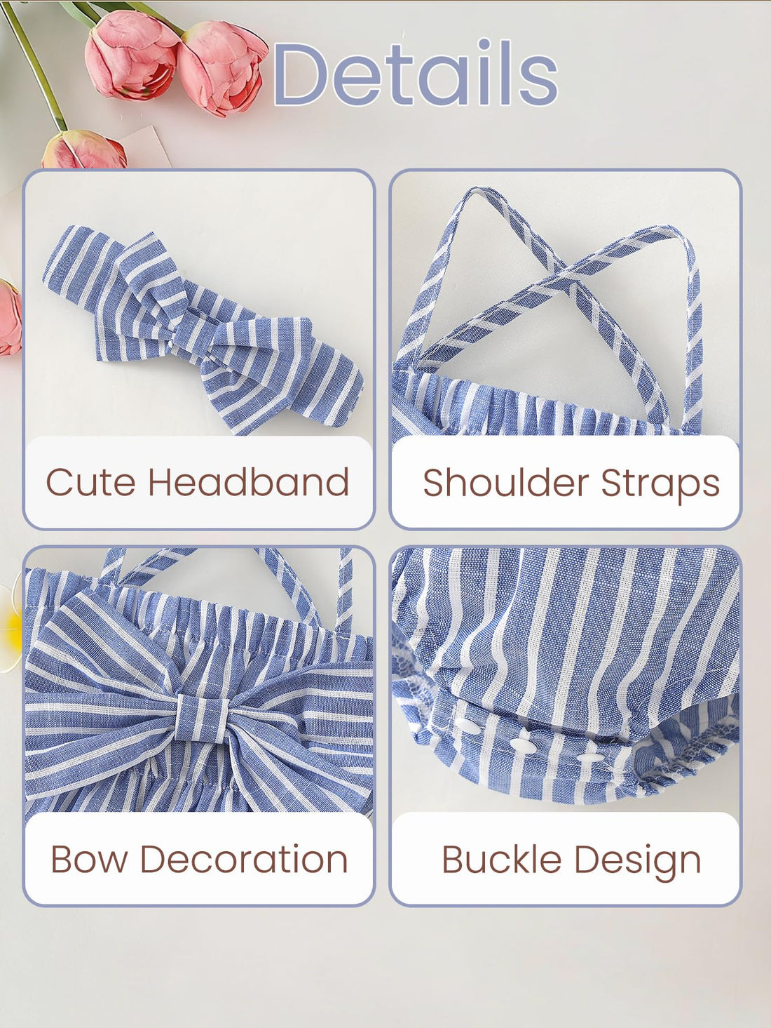 Newborn Infant Baby Girl Clothes Rompers Summer Halter Romper Infant Baby Clothes WEBE CLOTHING