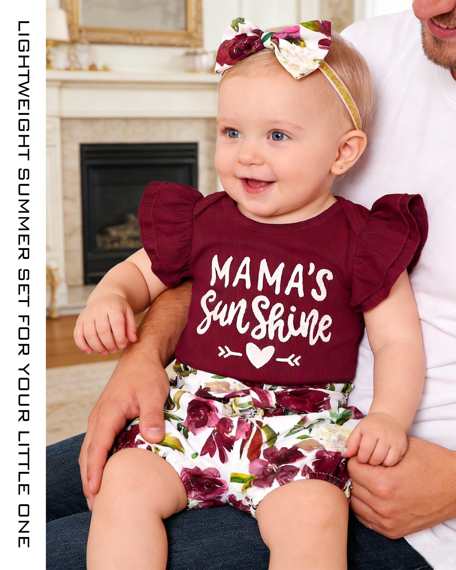 Newborn Infant Clothes Baby Girl Dress Summer Toddler Outfit Cute Girl Romper Skirt Set+Headband WEBE CLOTHING