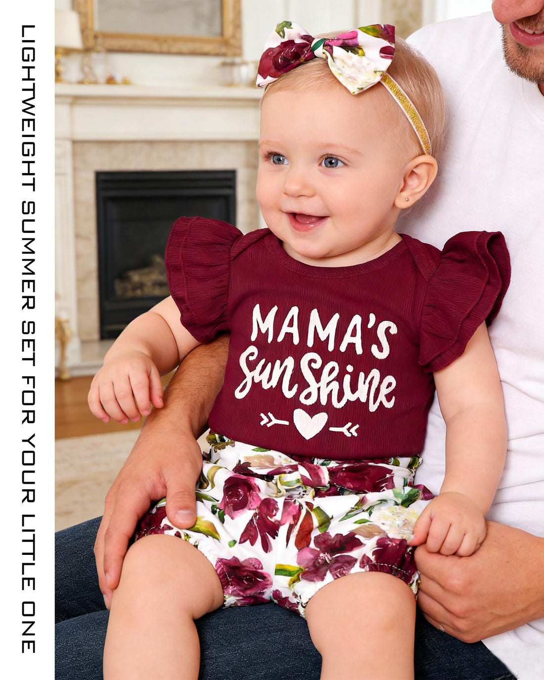 Newborn Infant Clothes Baby Girl Dress Summer Toddler Outfit Cute Girl Romper Skirt Set+Headband WEBE CLOTHING
