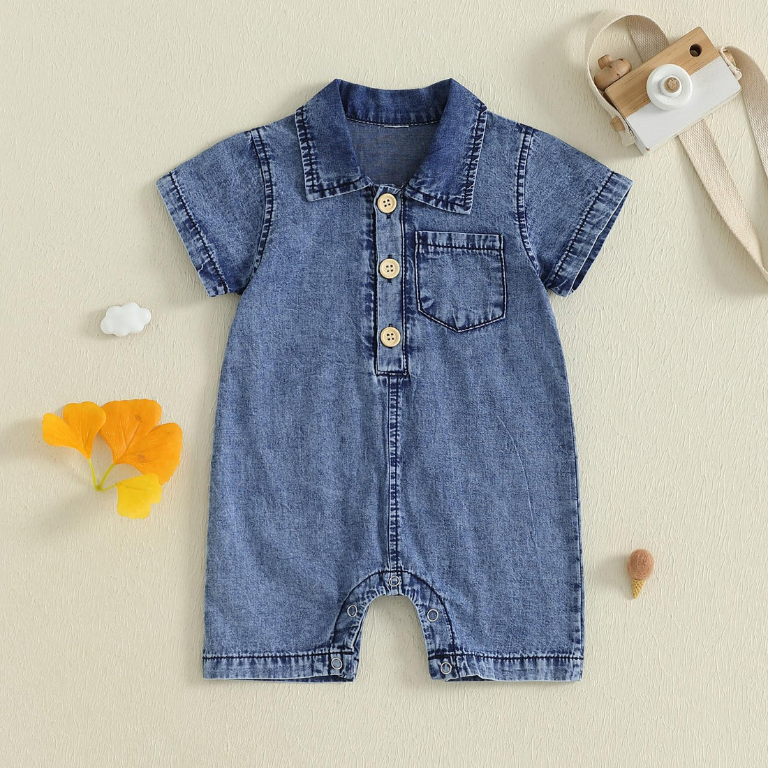 Summer Toddler Girl Jumpsuit Shorts Little Girl Overalls Clothes Baby Jean Romper Jumpsuit One Piece Outfit WEBE CLOTHING