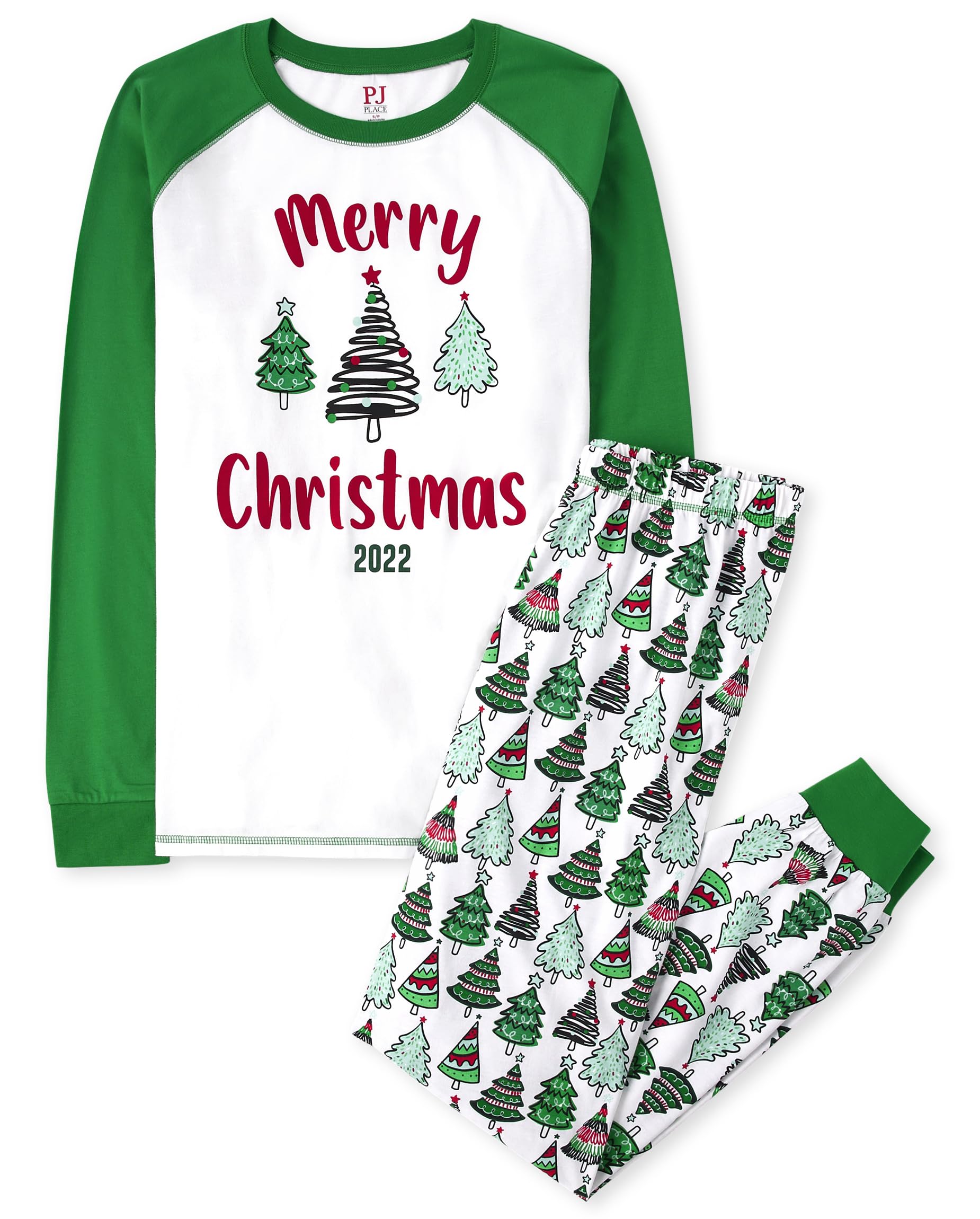 The Children's Place unisex-baby Holiday Pajamas, Cotton WEBE CLOTHING