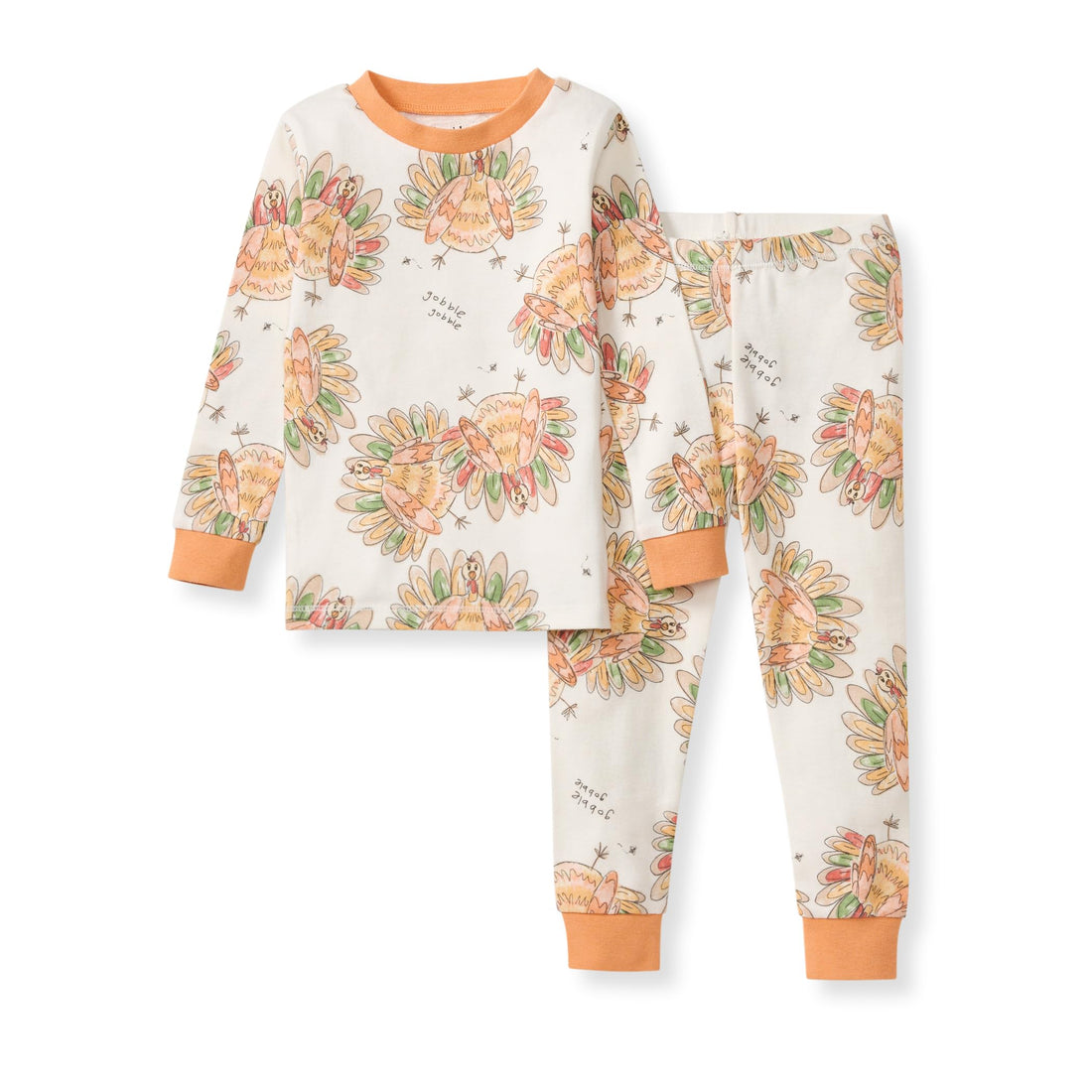 Burt's Bees Baby Organic Cotton Pajamas for Girls,100% Cotton Pajama Set