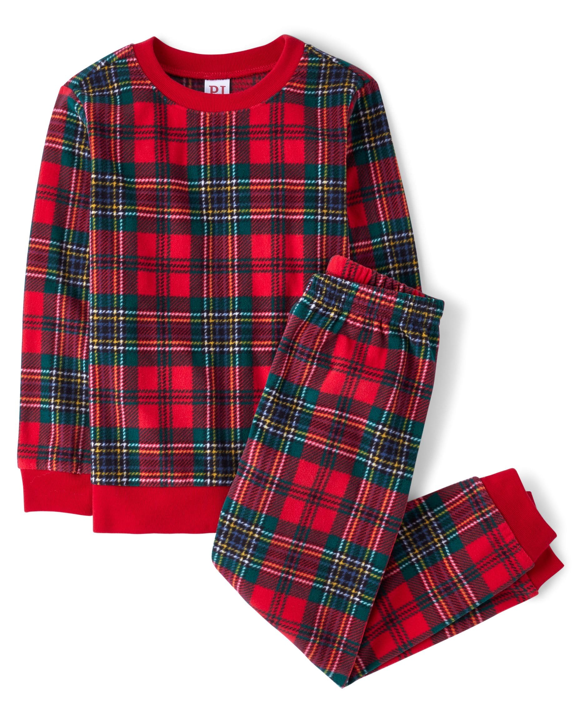 The Children's Place Family Matching Holiday Pajama Sets, Fleece WEBE CLOTHING