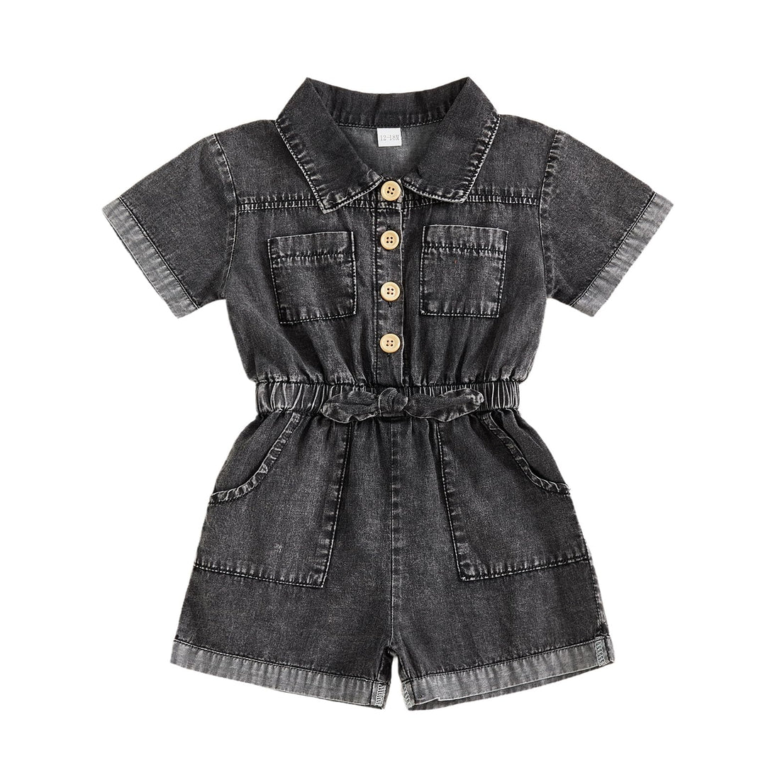 Summer Toddler Girl Jumpsuit Shorts Little Girl Overalls Clothes Baby Jean Romper Jumpsuit One Piece Outfit WEBE CLOTHING