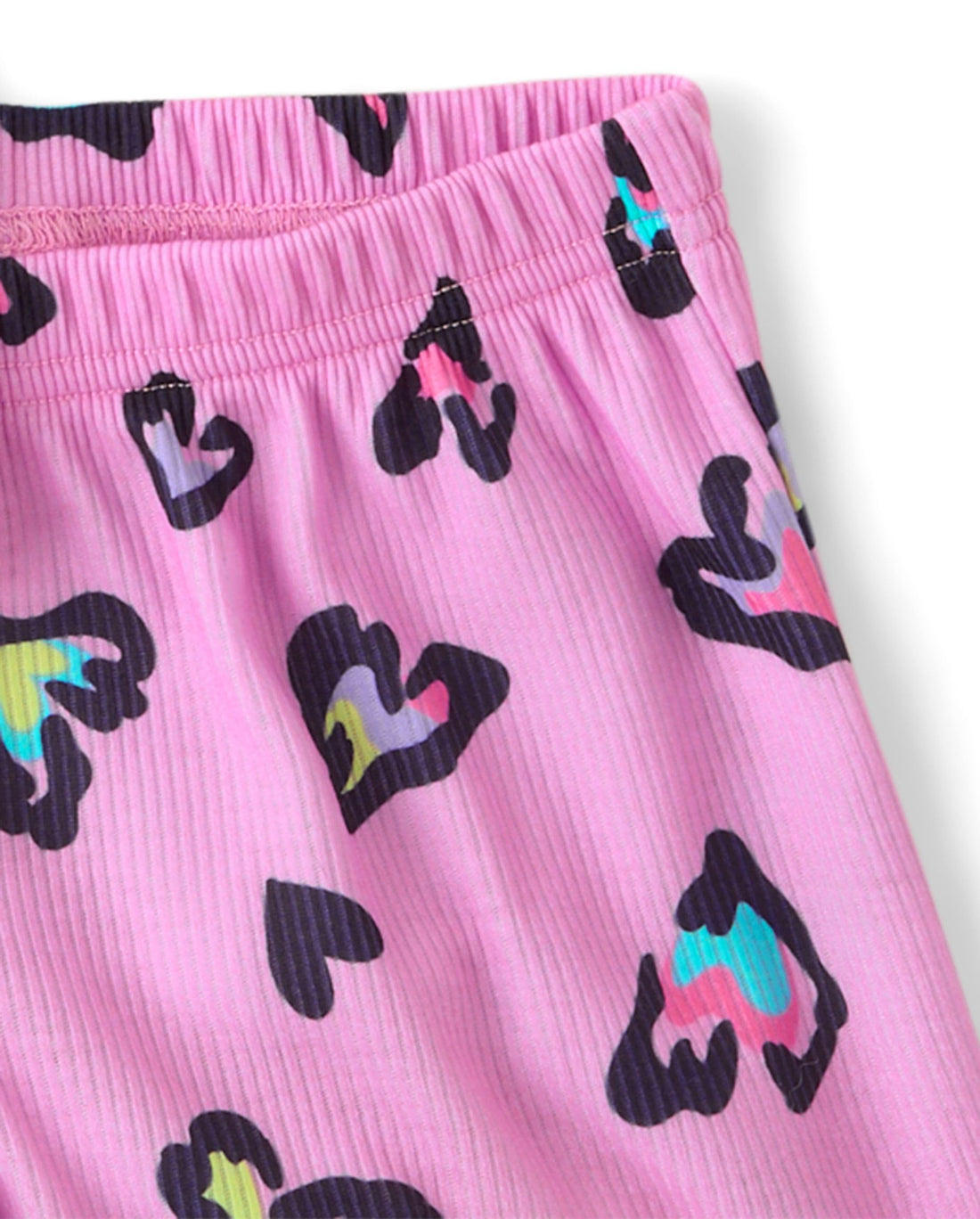 The Children's Place Girls' Short Sleeve Top and Shorts,2 Piece Pajama Set