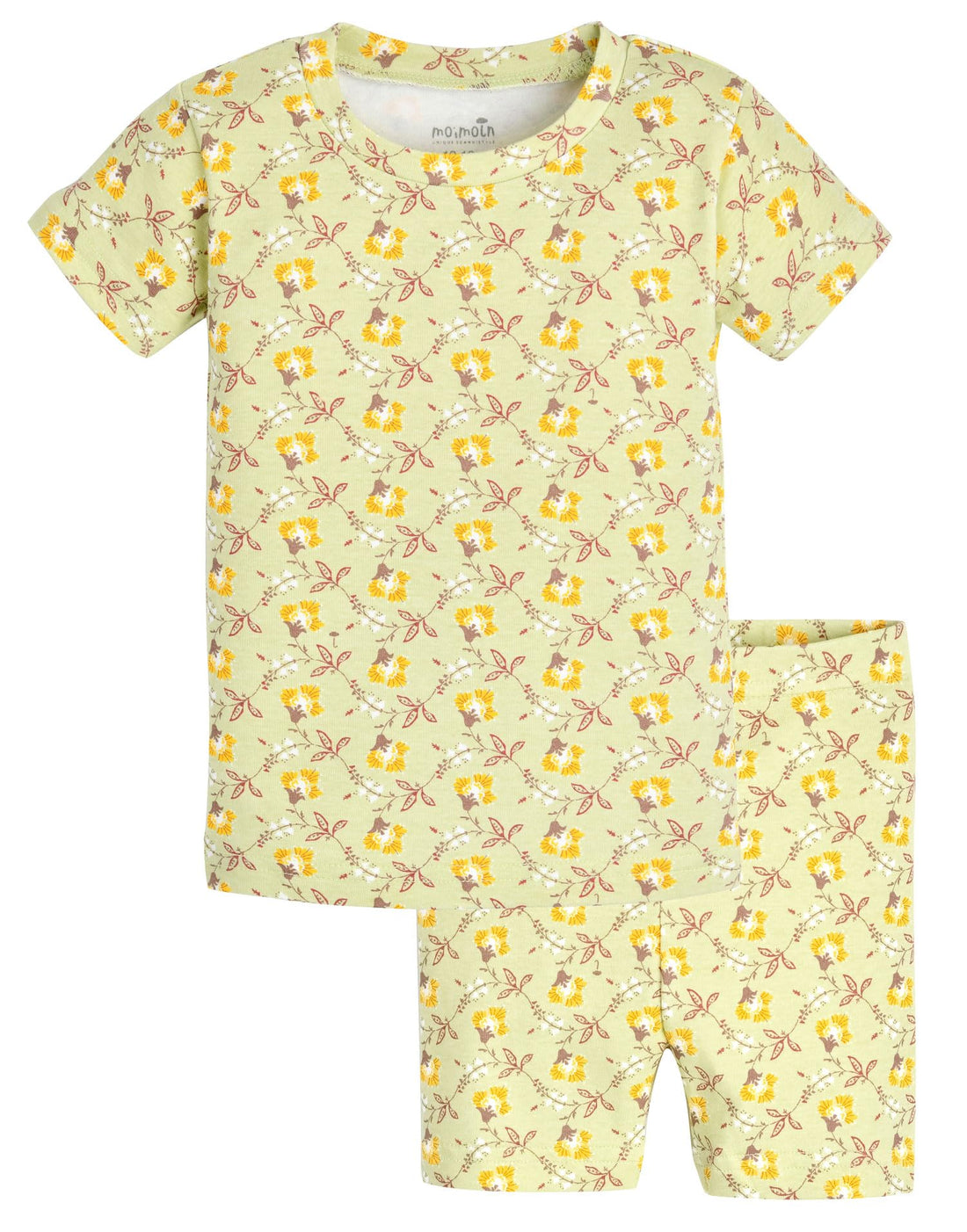 moimoln 6M-8Y Baby Toddler Pajamas Cotton Blend Summer PJs Short Sleeve Snug Fit WEBE CLOTHING