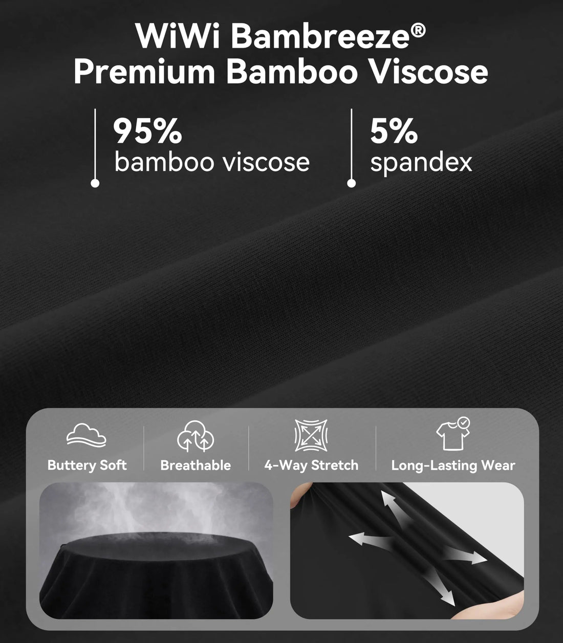 WiWi Bamboo Viscose Shirts for Women, Super Soft Short Sleeve Sleep Pajama Tops, Cooling Satin V Neck Summer Lounge Wear
