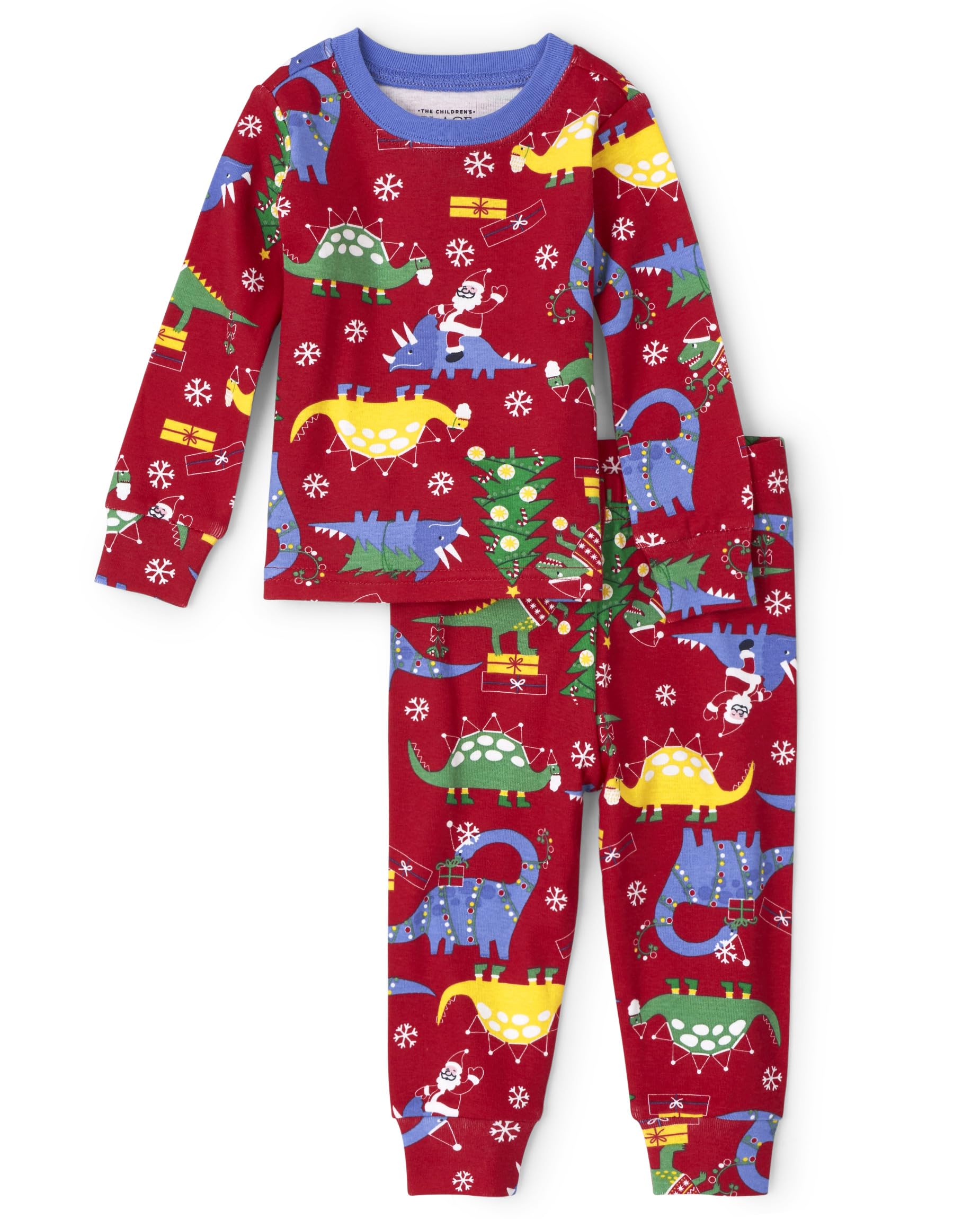 The Children's Place Kids' Family Matching, Festive Christmas Pajama Sets, Cotton WEBE CLOTHING