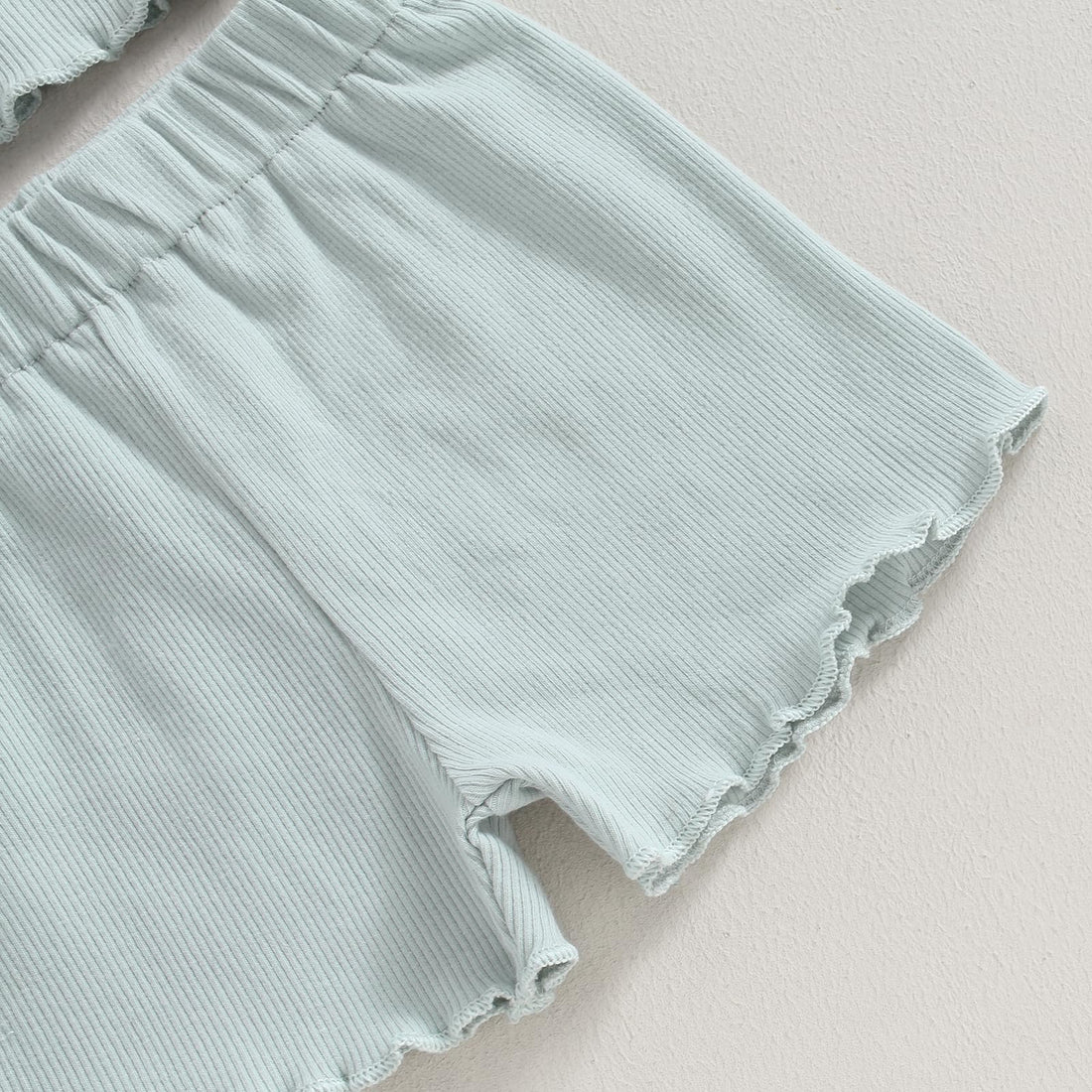 Kupretty Toddler Baby Girl Clothes Cute Comfy Summer Outfits Set Ruffled Shirts + Shorts 12 18 24 Months 2T 3T WEBE CLOTHING
