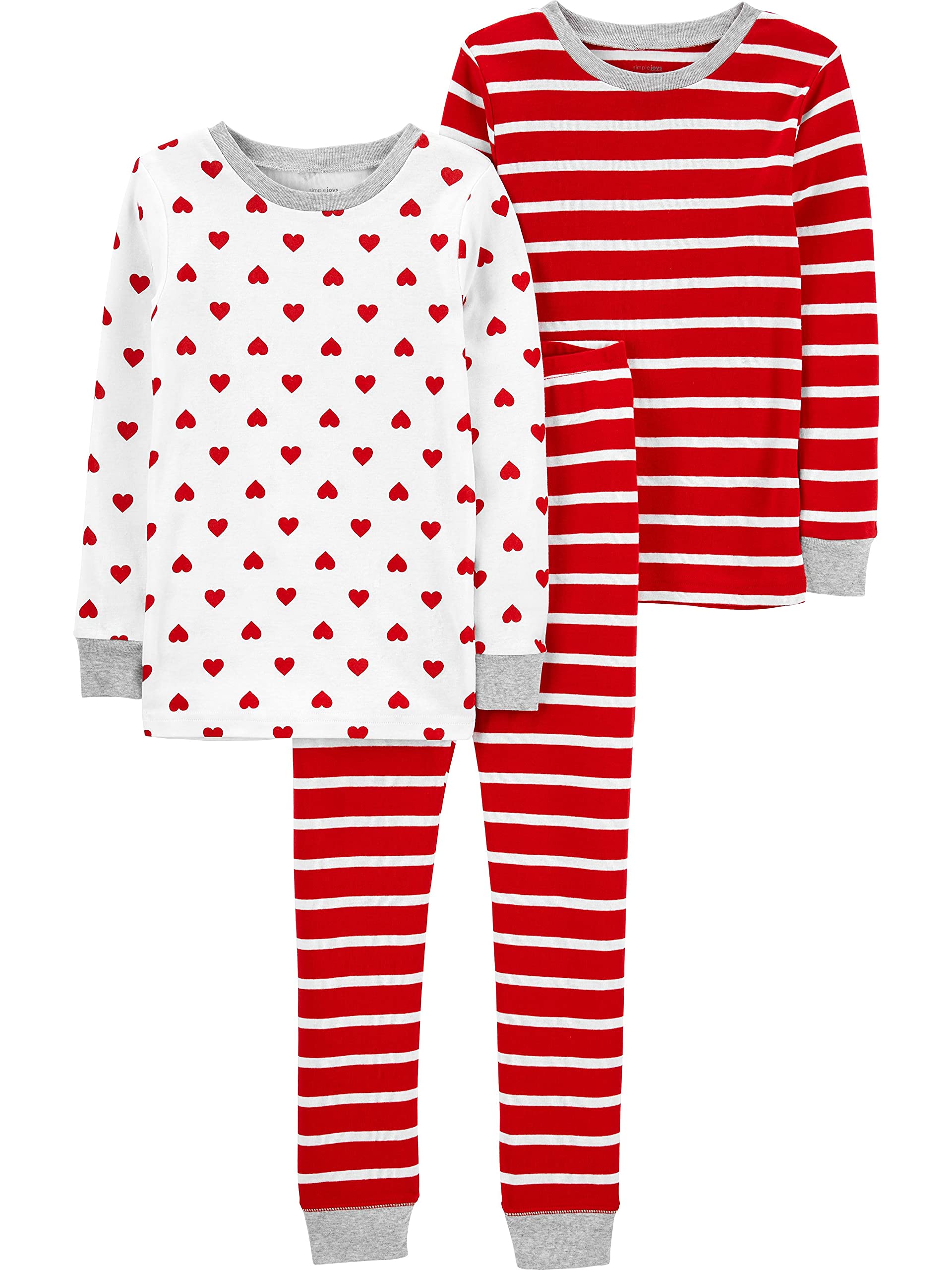 Simple Joys by Carter's Baby 3-Piece Snug-fit Cotton Holiday Pajama Set
