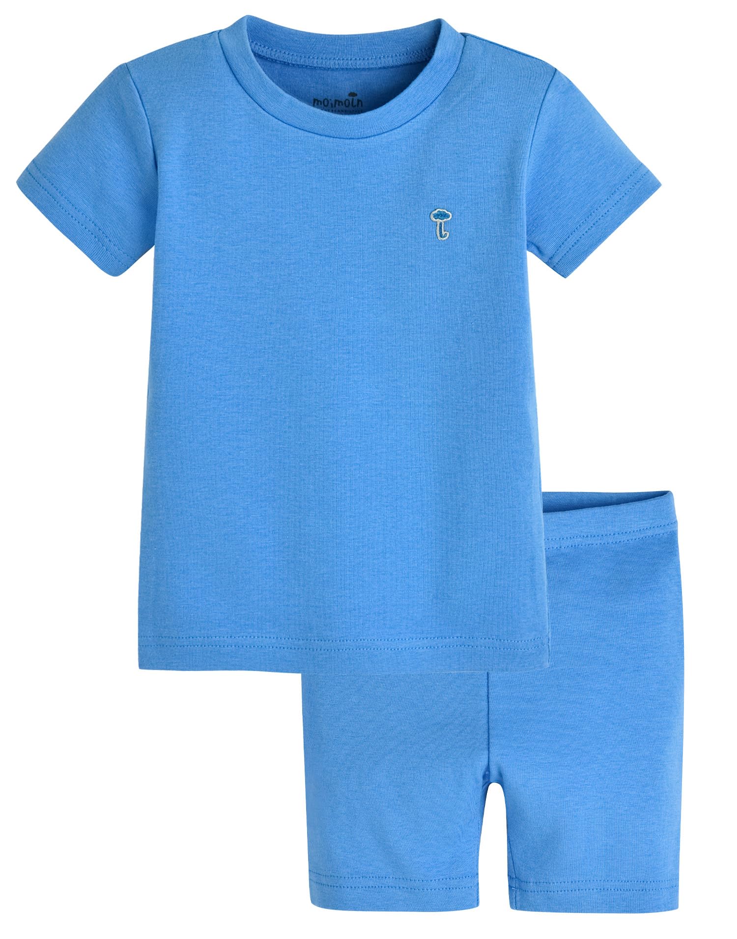 moimoln 6M-8Y Baby Toddler Pajamas Cotton Blend Summer PJs Short Sleeve Snug Fit WEBE CLOTHING