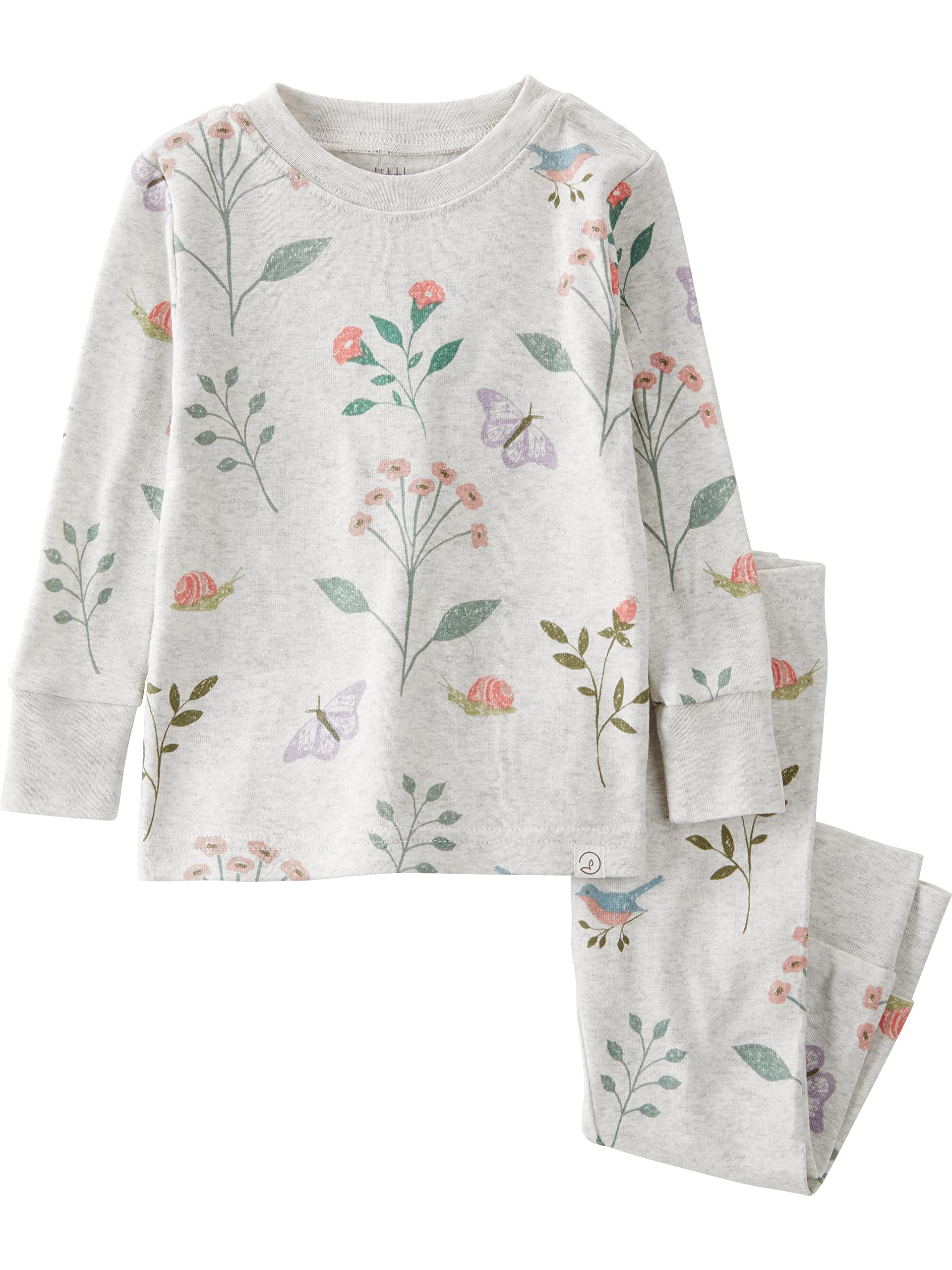 little planet by carter's Baby Girls' 2-piece Pajamas Made With Organic Cotton