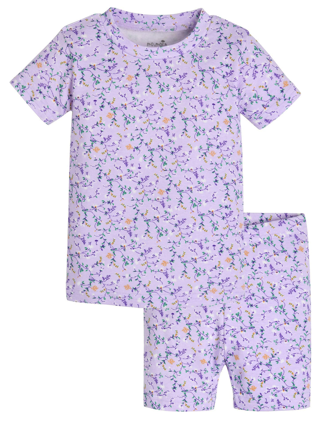 moimoln 6M-8Y Baby Toddler Pajamas Cotton Blend Summer PJs Short Sleeve Snug Fit WEBE CLOTHING