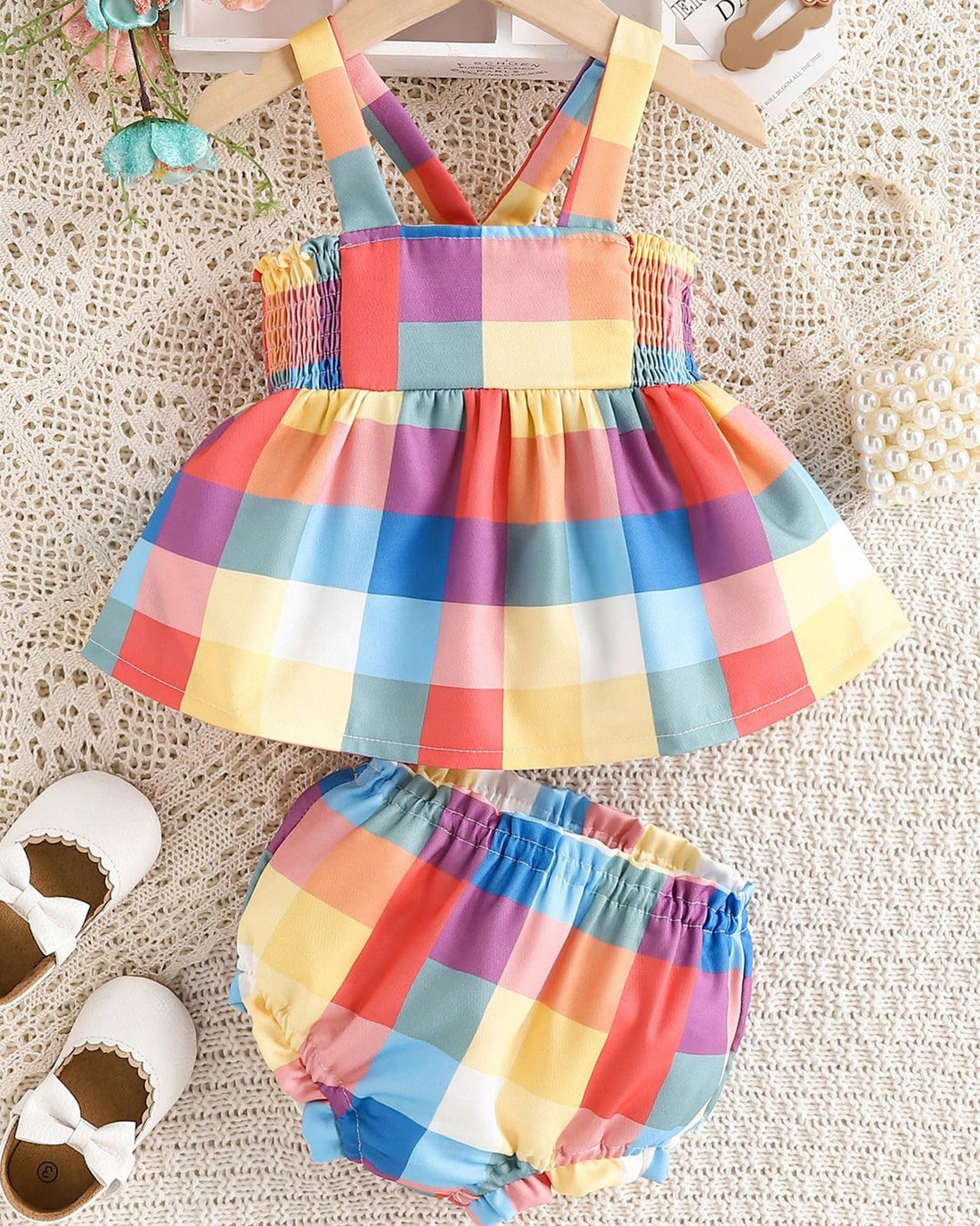 Newborn Baby Girl Clothes Summer Outfits Infant Ruffle Sleeveless Cute Bow Tank Tops 3 6 12 18 Months WEBE CLOTHING