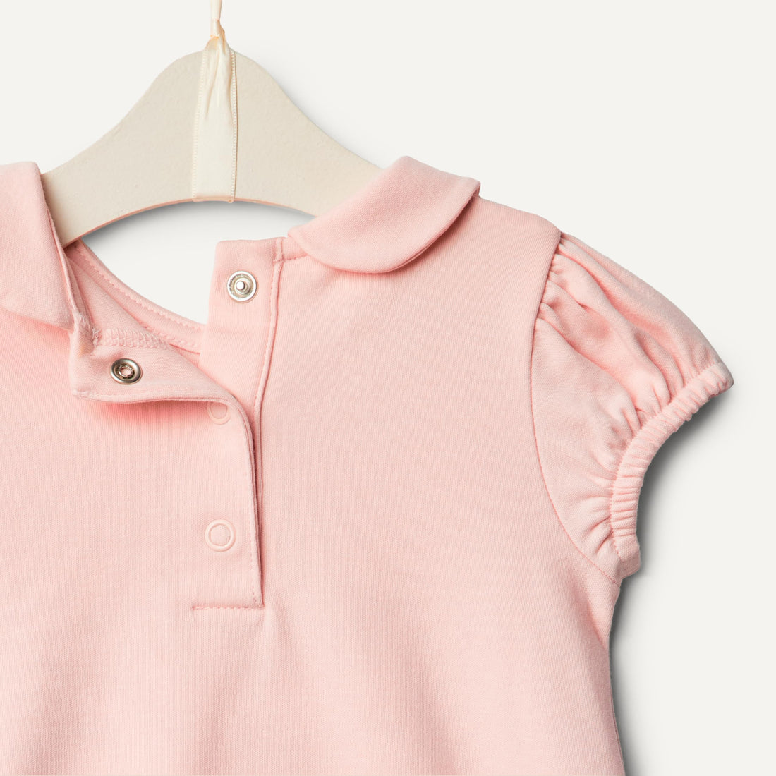Amazon Essentials x Sofia Grainge Baby Girls' Cotton Short Sleeve Romper with Peter Pan Collar WEBE CLOTHING