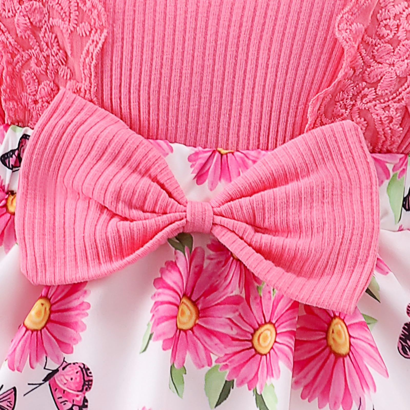 Baby Girl Clothes Newborn Romper Dress Infant Lace Ruffle Sleeveless Summer Outfits with Headband 0-12 Months WEBE CLOTHING