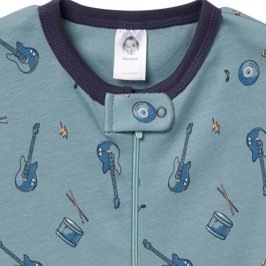 Gerber Baby-Boys 2-Pack Footed Pajamas
