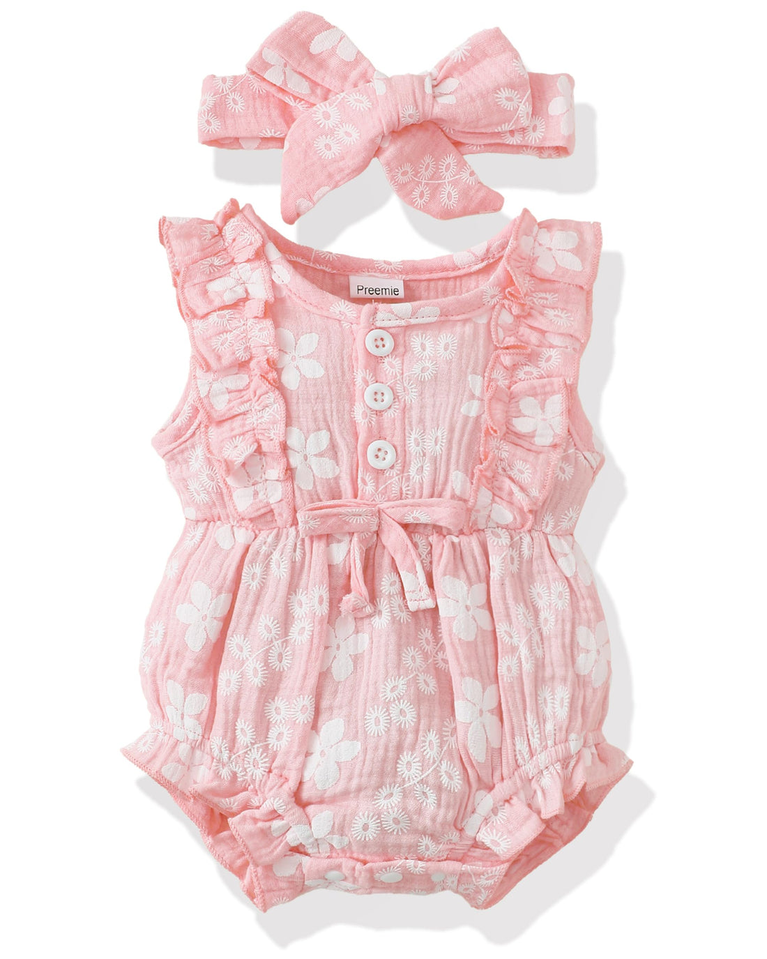 Renotemy Newborn Infant Baby Girl Clothes Rompers Summer Jumpsuits Short Sleeve Romper Infant Baby Clothes Girl WEBE CLOTHING