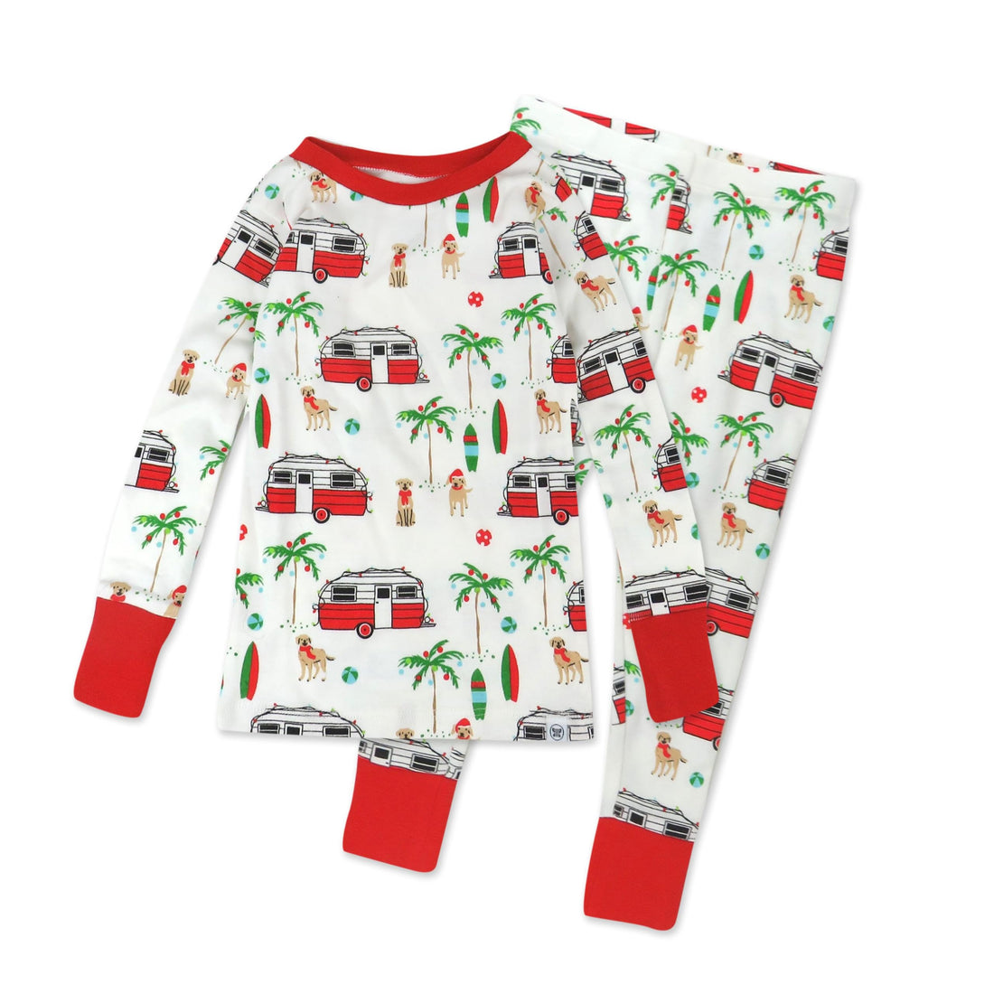 HonestBaby Family Matching Holiday Pajamas 100% Organic Cotton for Men, Women, Kids, Toddlers, Baby Boys, Girls, Unisex, Pets