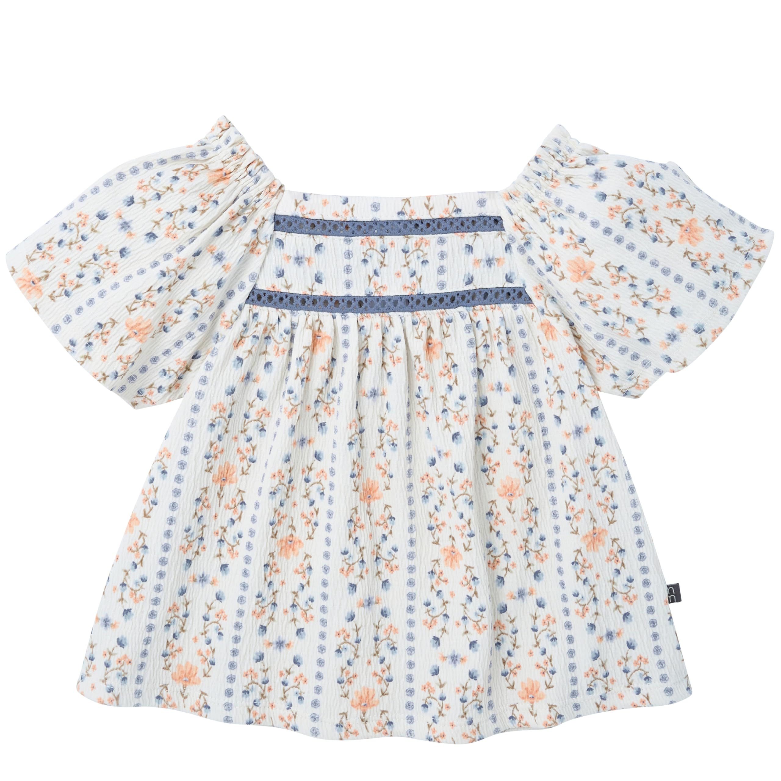 Modern Moments by Gerber Baby Girls' 2-piece Gauze Top & Short Set WEBE CLOTHING
