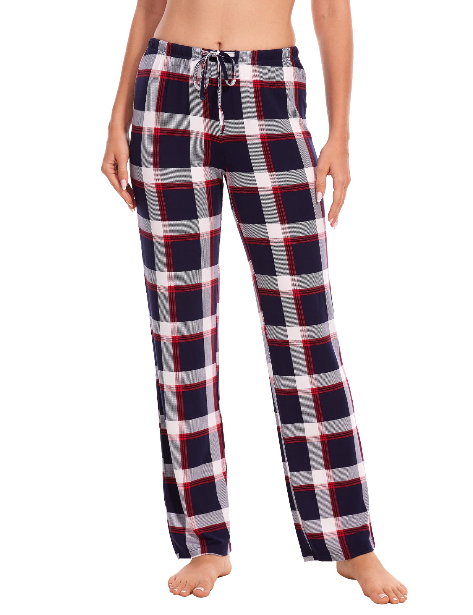 GYS Bamboo Viscose Women's Pajama Pants, Lightweight Comfy Casual Lounge Yoga Pants, Pj Bottoms Sleep Pants with Drawstring