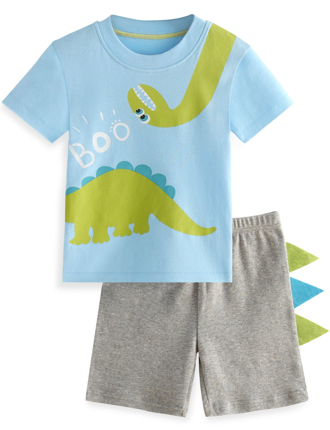 Yoofoss Toddler Pajamas Organic Cotton Baby Girl Boy Pajamas Summer Short Sleeve Kids Clothes Snug Fit Pjs Set 2 Piece