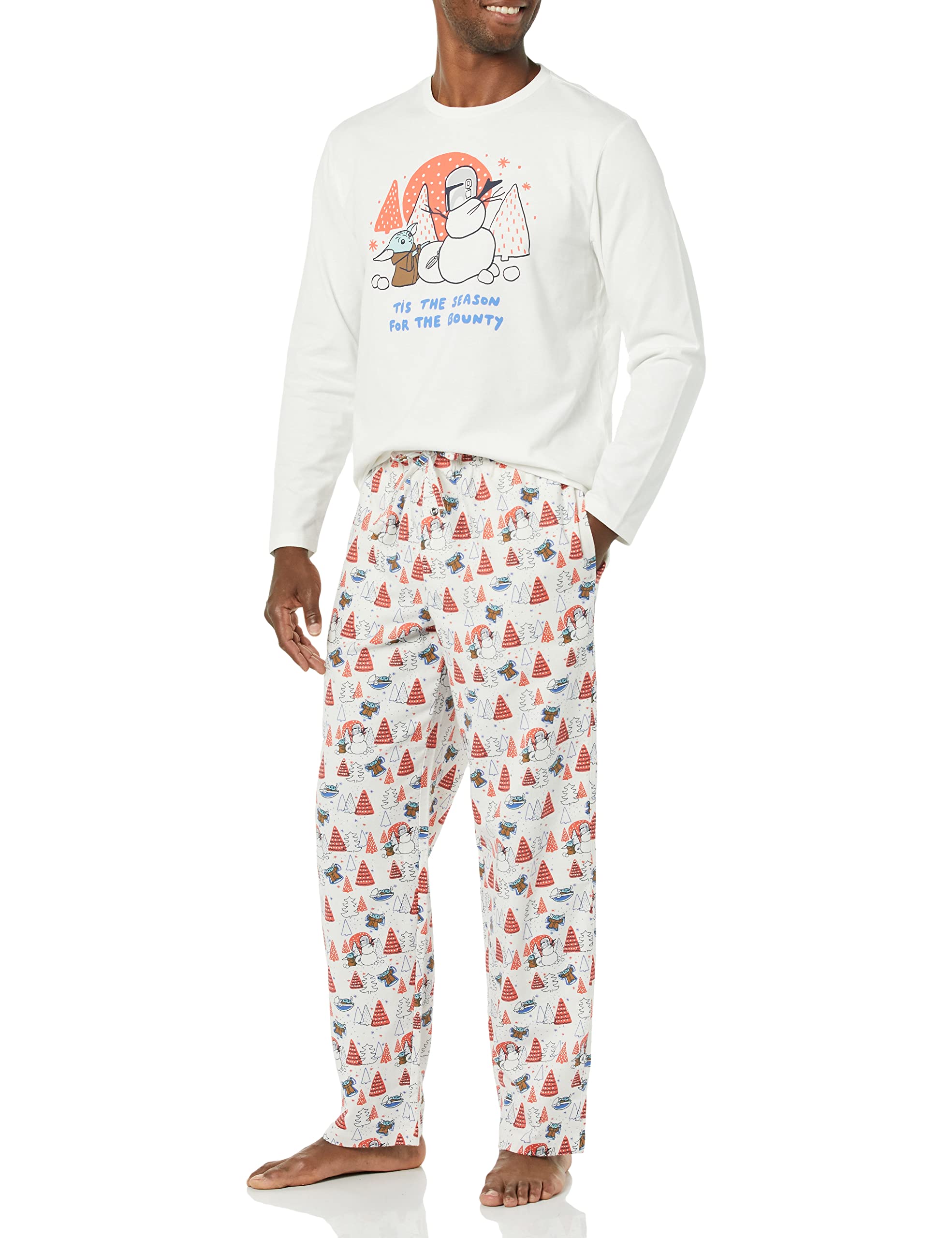 Amazon Essentials Disney | Marvel | Star Wars Men's Flannel Pajama Sleep Sets WEBE CLOTHING