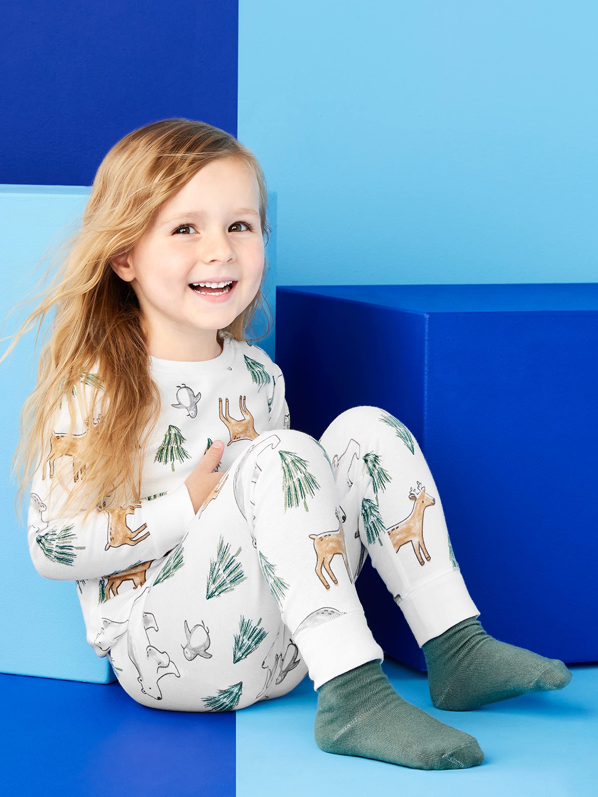 Simple Joys by Carter's Baby 3-Piece Snug-fit Cotton Holiday Pajama Set