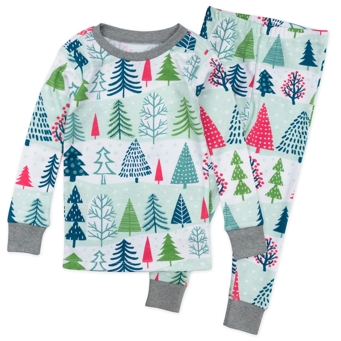 HonestBaby Family Matching Holiday Pajamas 100% Organic Cotton for Men, Women, Kids, Toddlers, Baby Boys, Girls, Unisex, Pets