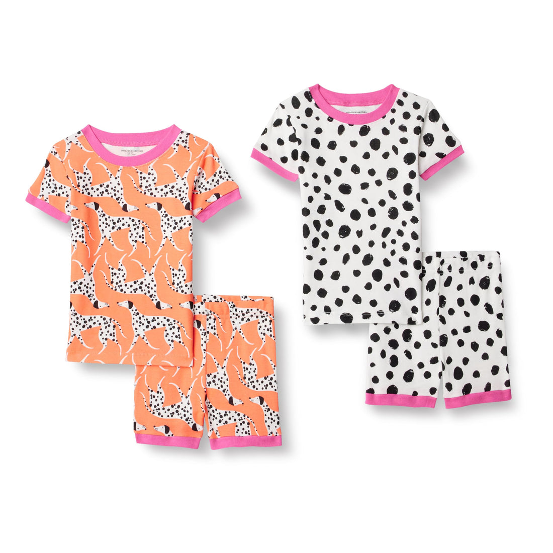 Amazon Essentials Babies, Toddlers and Boys' Snug-Fit Cotton Pajama Set, Multipacks