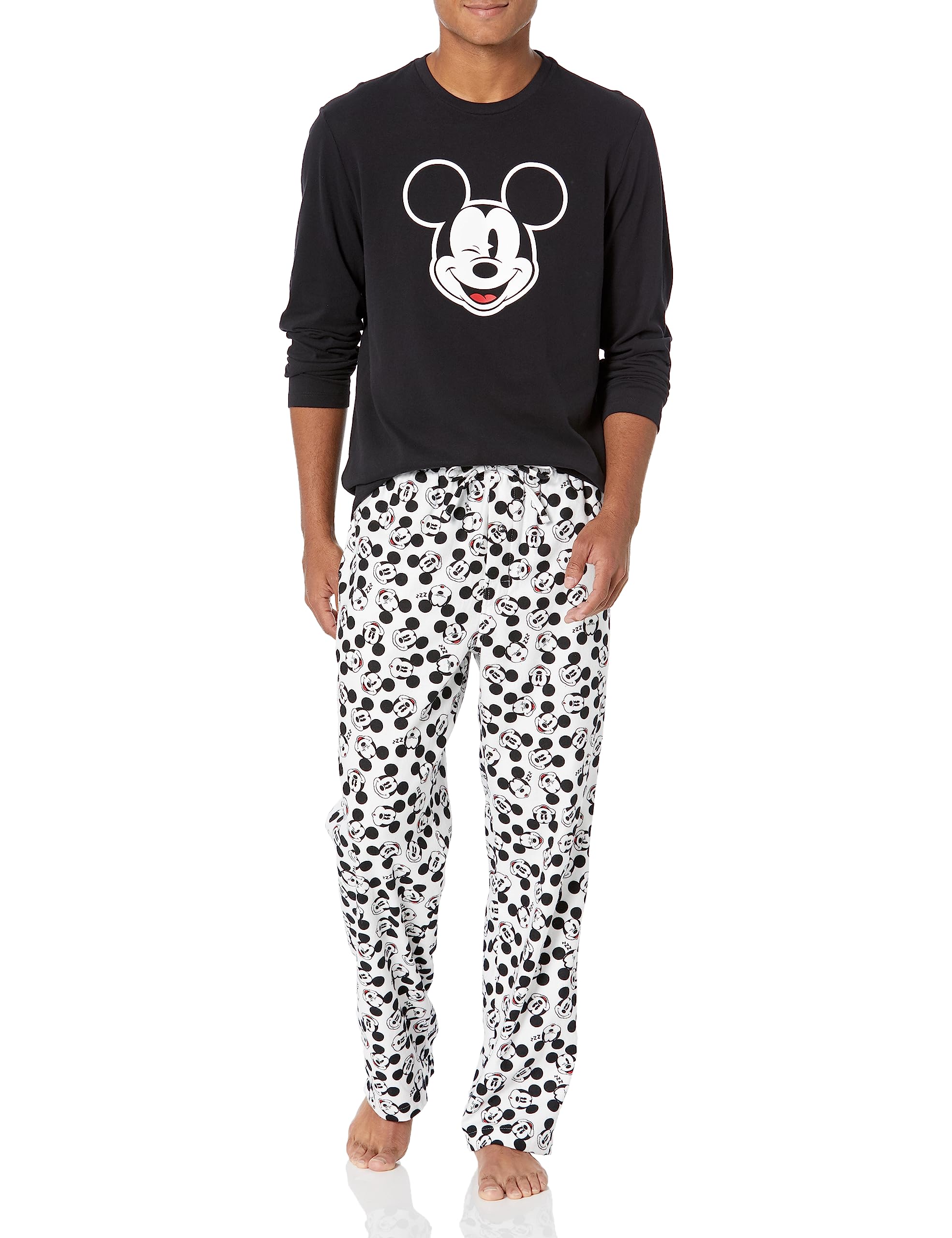 Amazon Essentials Disney | Marvel | Star Wars Men's Flannel Pajama Sleep Sets WEBE CLOTHING