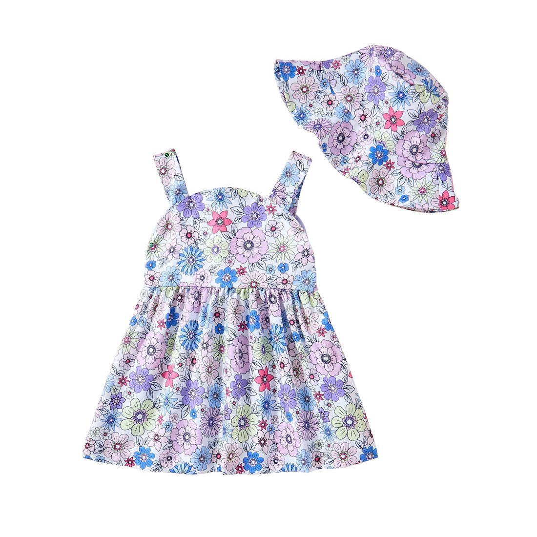 Newborn Infant Baby Girl Dress Toddler Girl Clothes Halter Backless Sleeveless Flower Sundress Summer Dresses for Girl WEBE CLOTHING