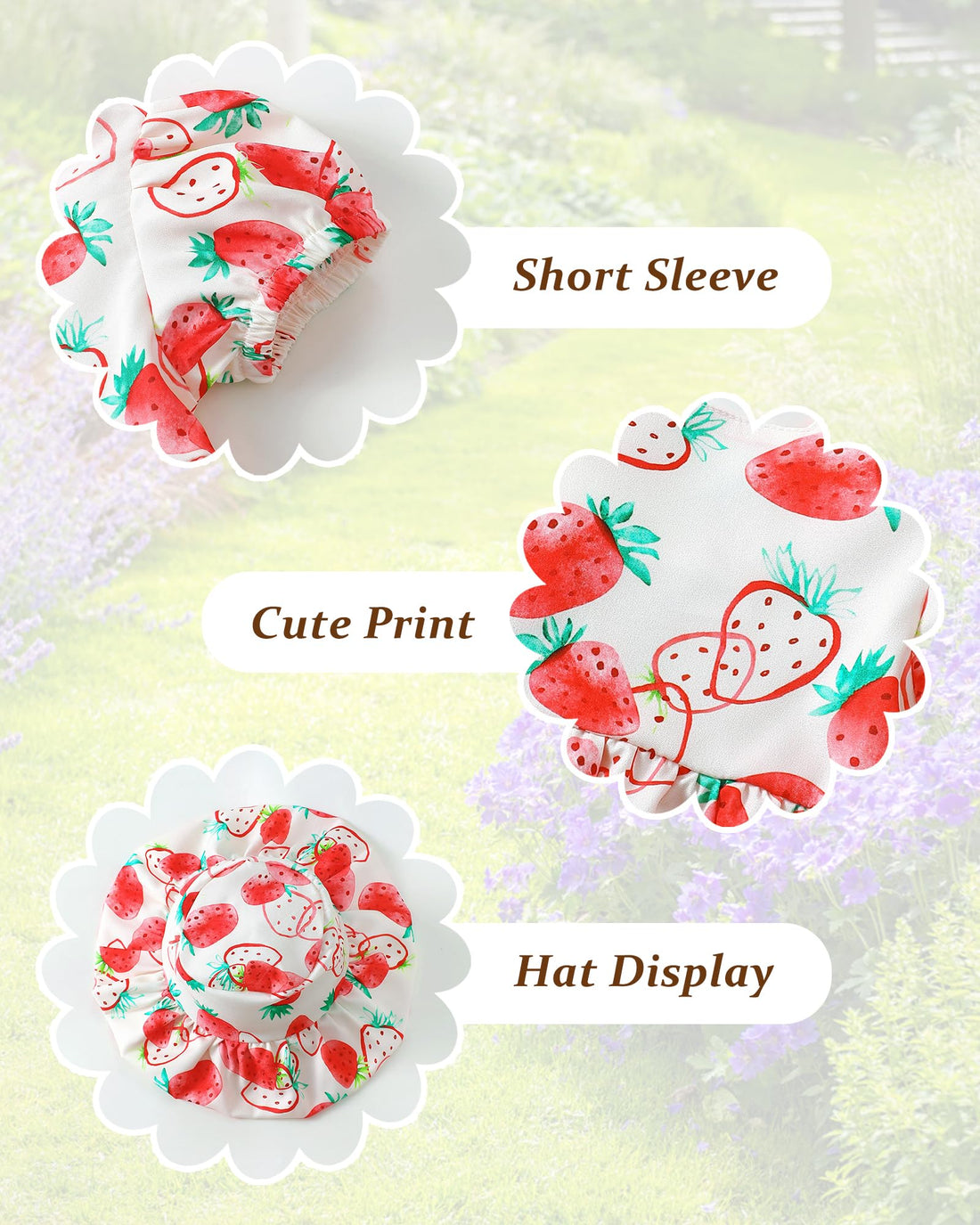 sweetabby Toddler Baby Girl Dresses Summer Clothes Boho Short Sleeve Dress Ruffle Infant Sundress Cute Girls Outfit WEBE CLOTHING
