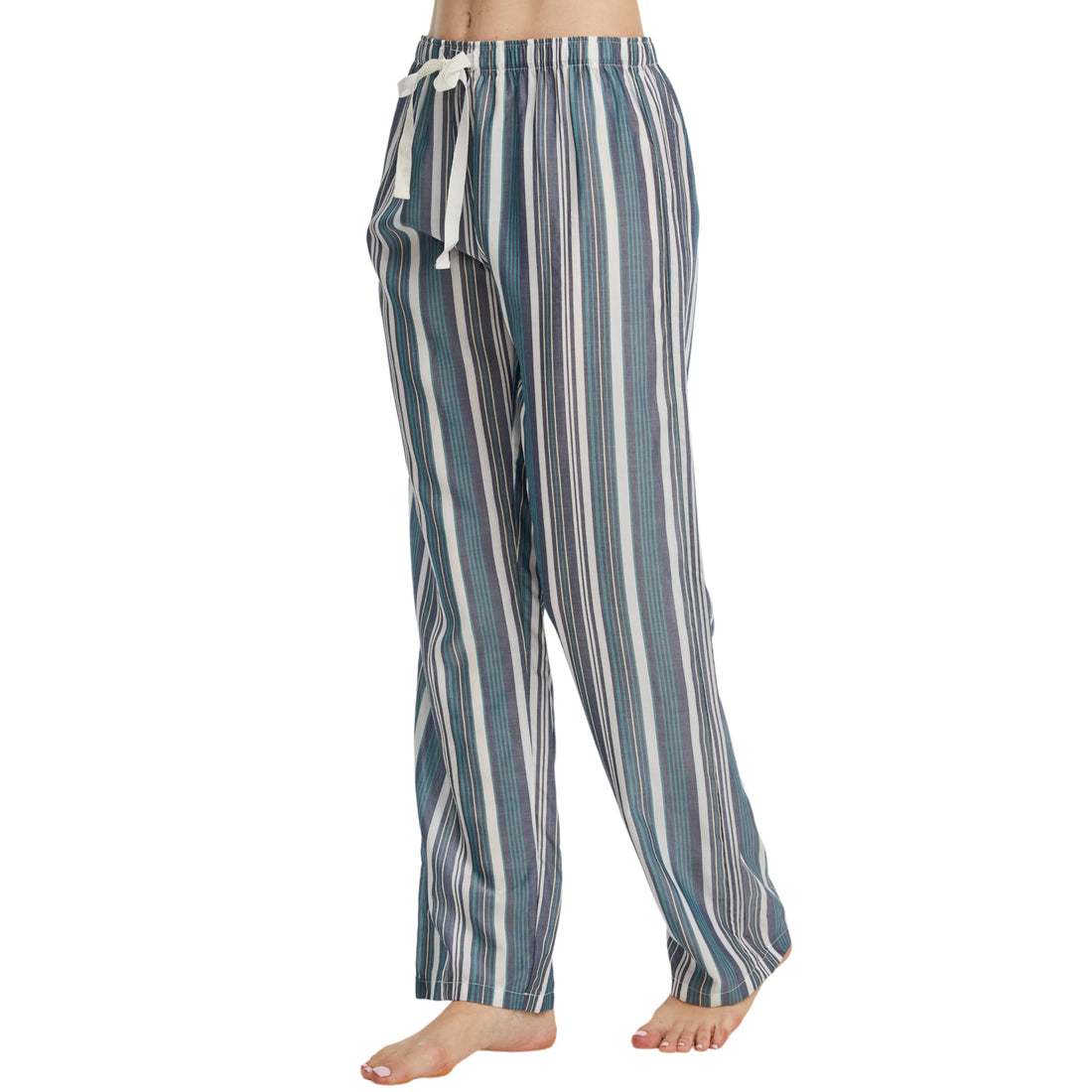 CYZ Women's 100% Cotton Woven Poplin Sleep Pajama Pants