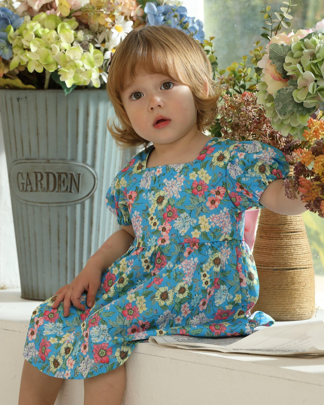sweetabby Toddler Baby Girl Dresses Summer Clothes Boho Short Sleeve Dress Ruffle Infant Sundress Cute Girls Outfit WEBE CLOTHING