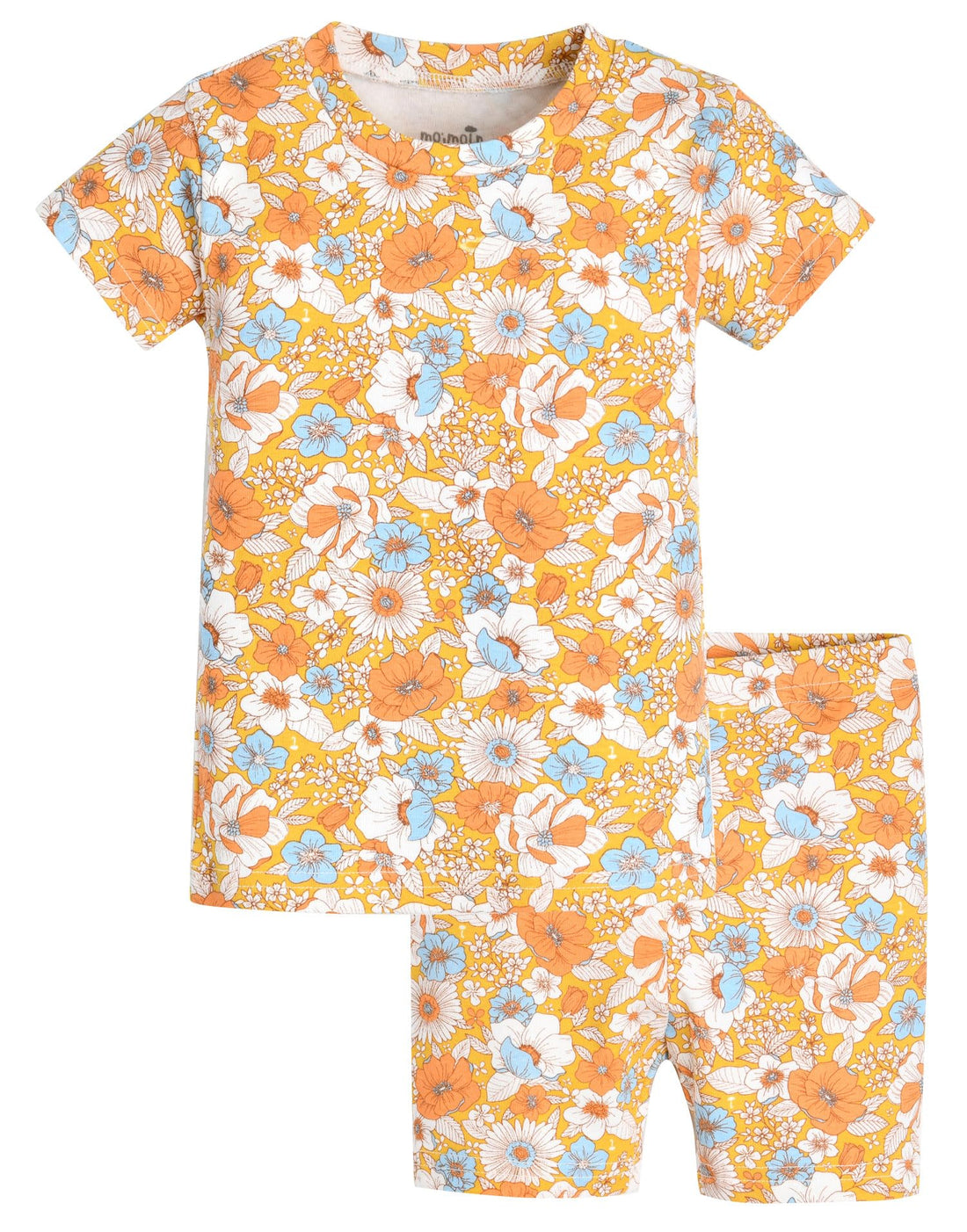 moimoln 6M-8Y Baby Toddler Pajamas Cotton Blend Summer PJs Short Sleeve Snug Fit WEBE CLOTHING
