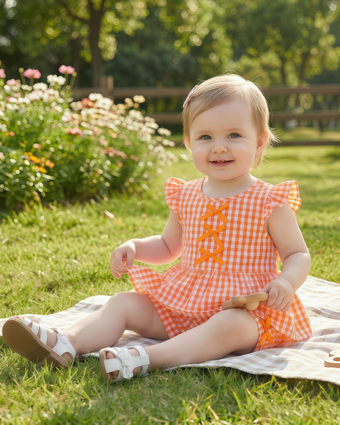 Jecson Toddler Baby Girl Summer Clothes Cotton Ruffled Sleeve Shirt Tops and Shorts Set Outfits 12Months-4T WEBE CLOTHING
