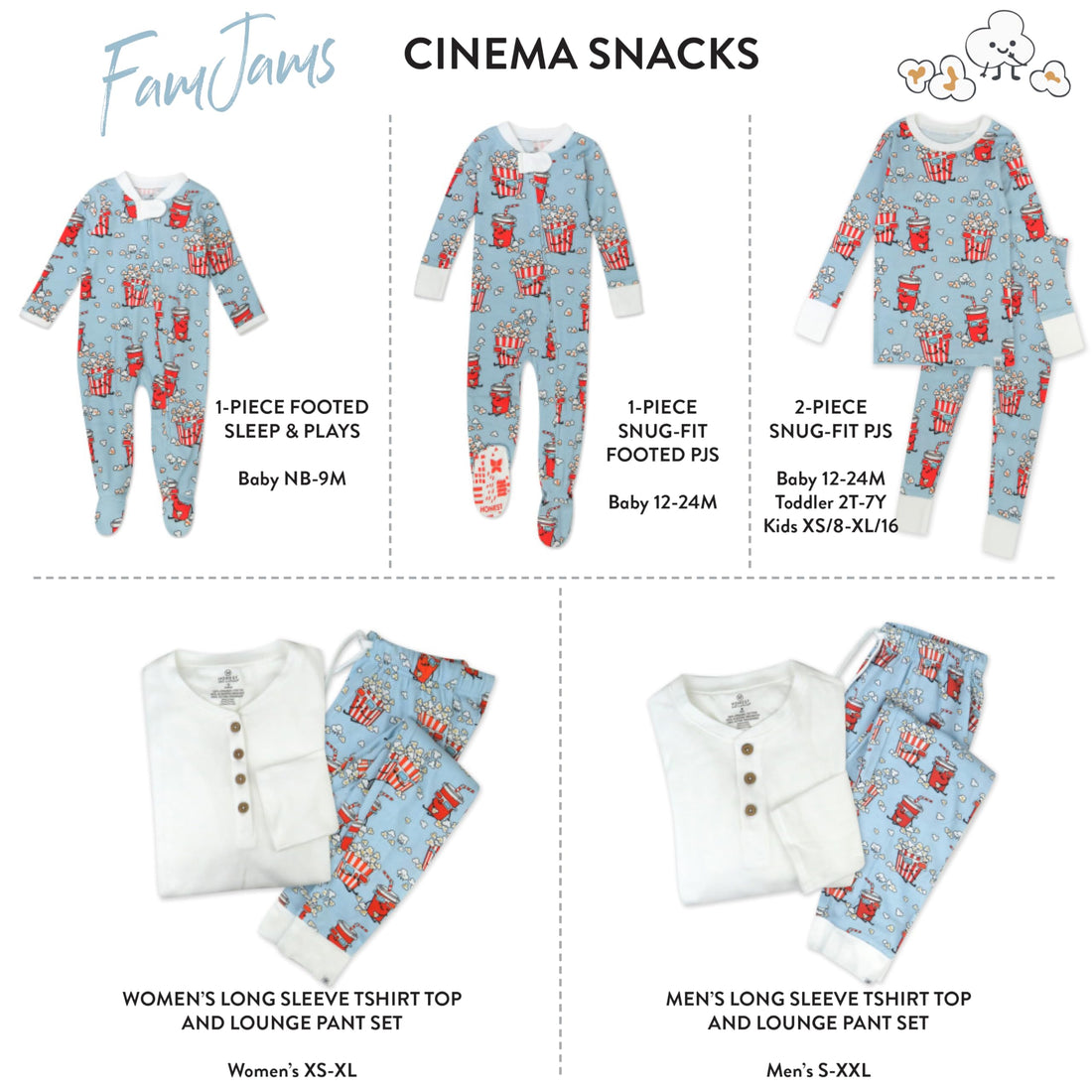 HonestBaby Family Matching Holiday Pajamas 100% Organic Cotton for Men, Women, Kids, Toddlers, Baby Boys, Girls, Unisex, Pets