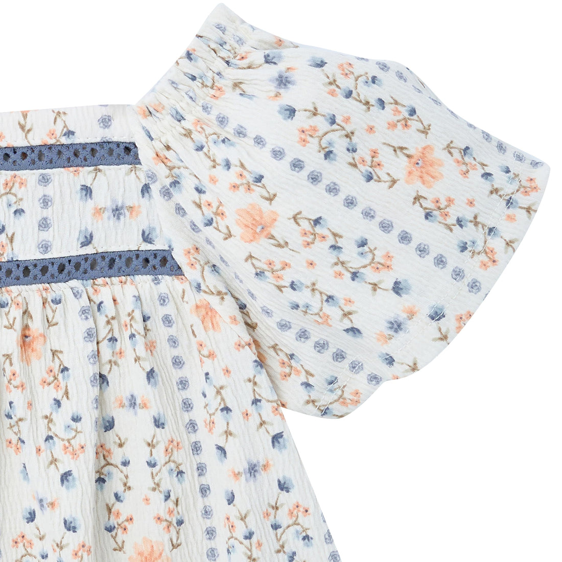 Modern Moments by Gerber Baby Girls' 2-piece Gauze Top & Short Set WEBE CLOTHING