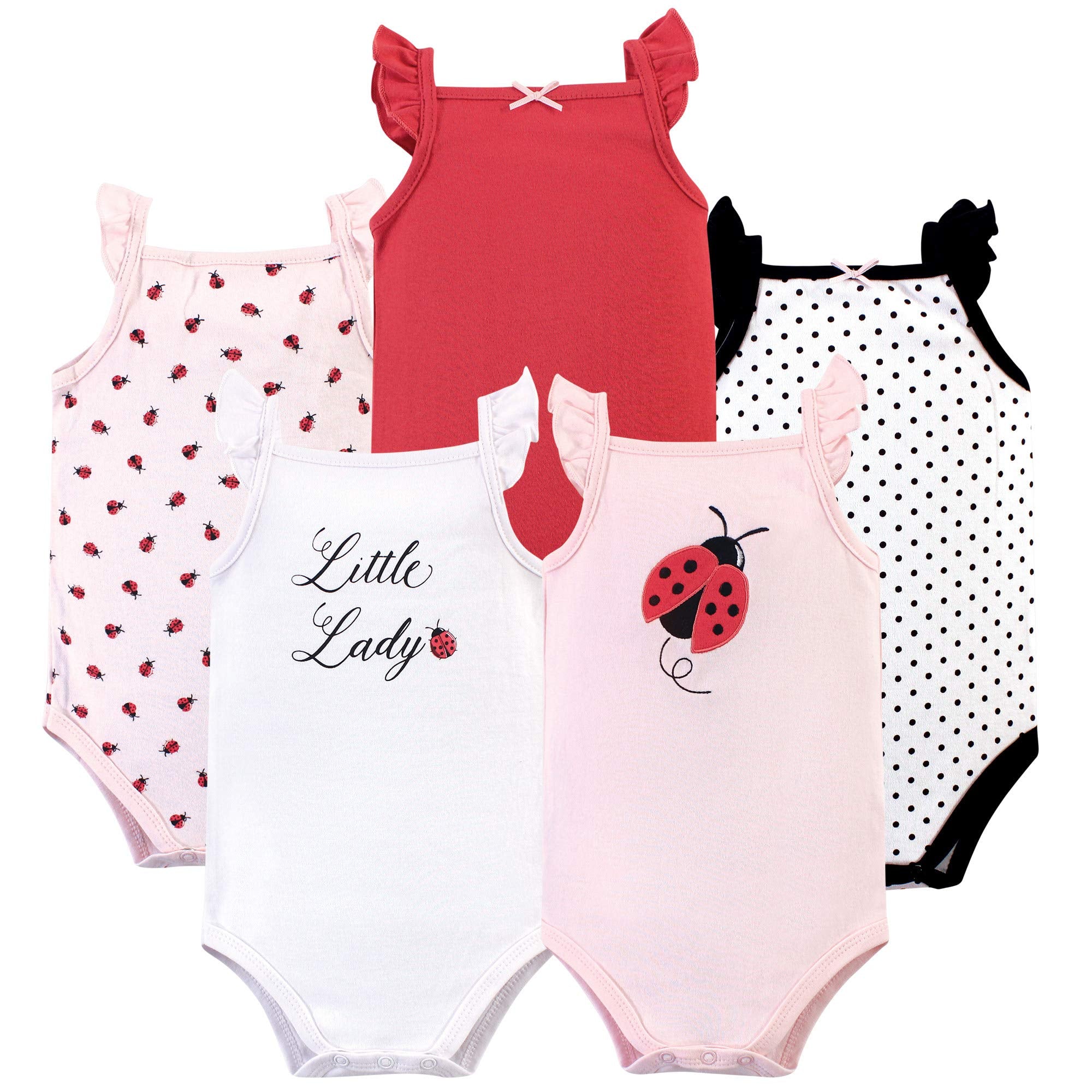 Hudson Baby Unisex Baby Cotton Sleeveless Bodysuits WEBE CLOTHING