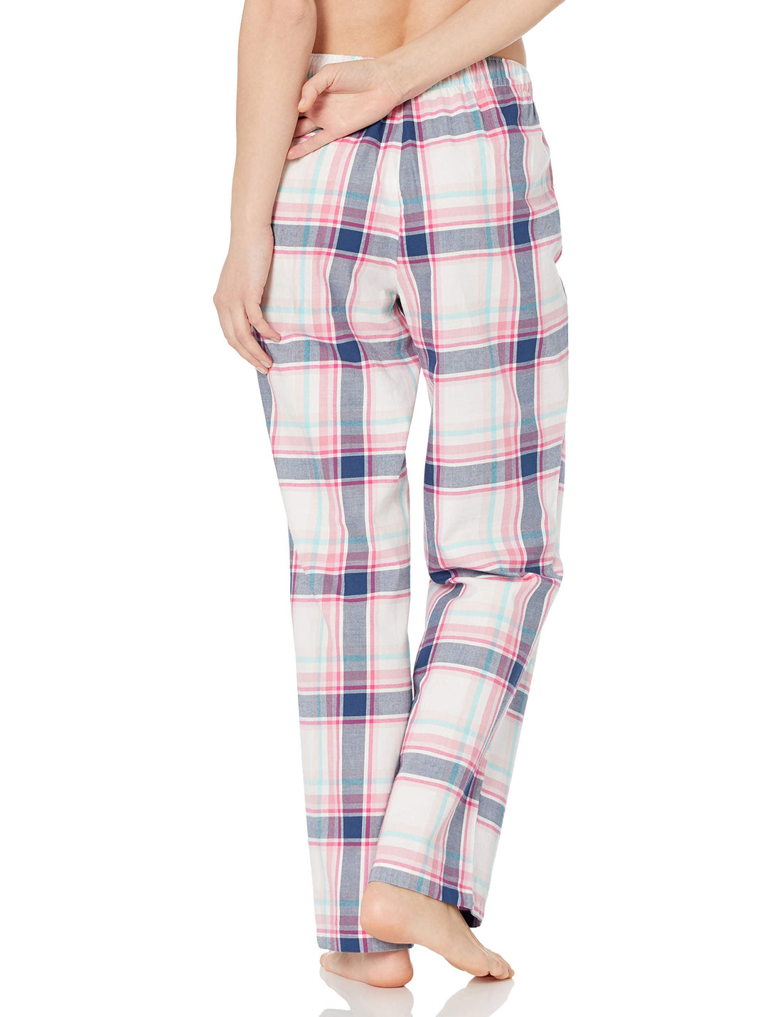 Amazon Essentials Women's Relaxed-Fit Brushed Flannel Pajama Sleep Pant with Drawstring