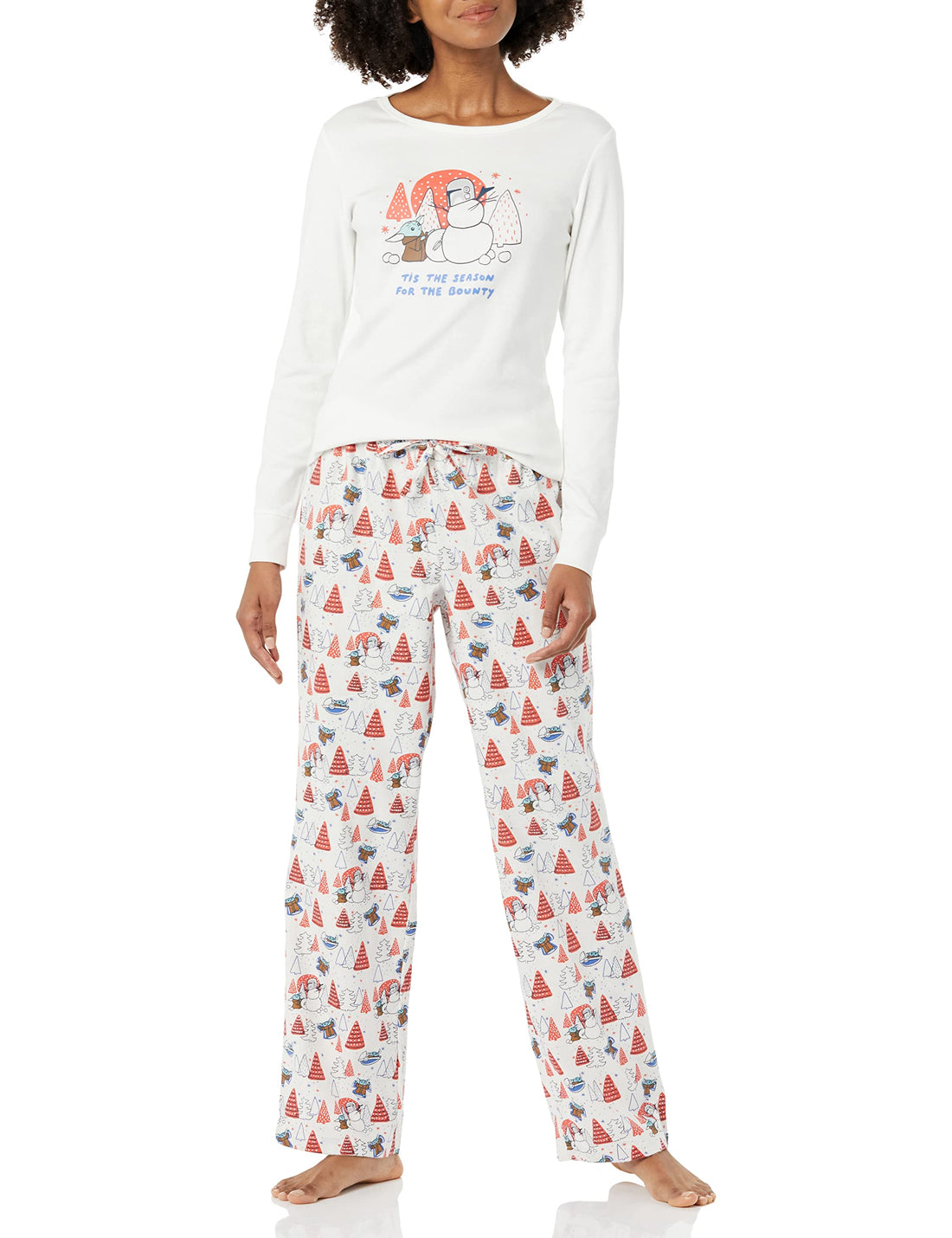 Amazon Essentials Disney | Marvel | Star Wars Women's Flannel Pajama Sleep Sets WEBE CLOTHING