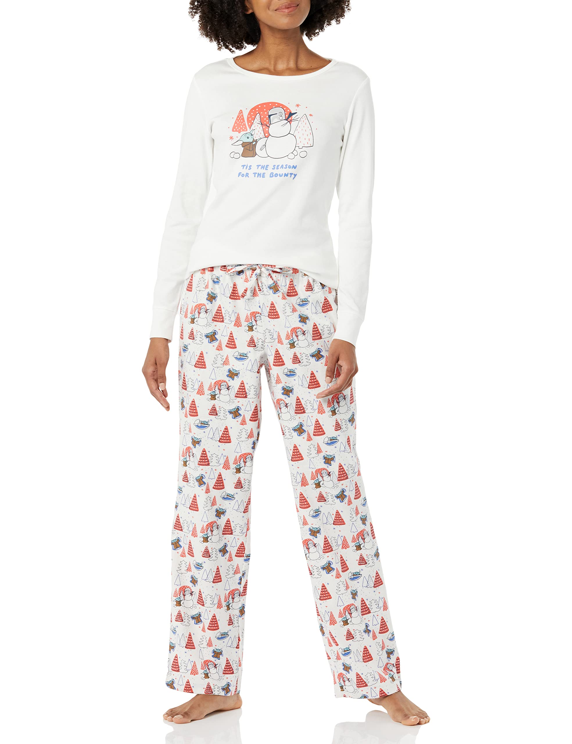 Amazon Essentials Disney | Marvel | Star Wars Women's Flannel Pajama Sleep Sets WEBE CLOTHING